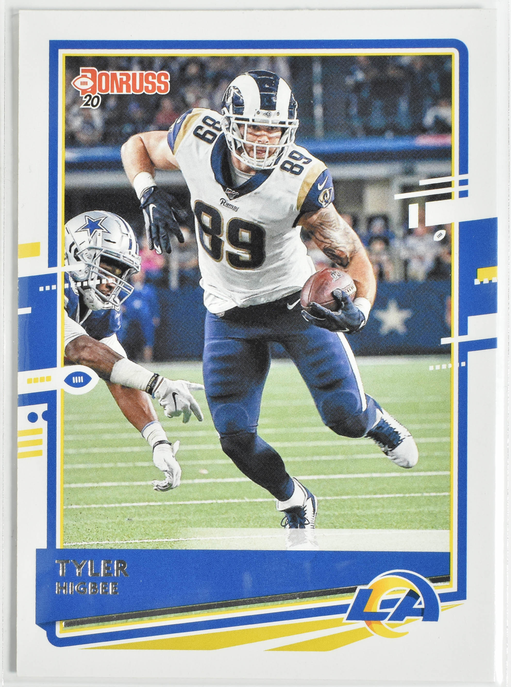 Tyler Higbee 148 Donruss 2020 Panini Rams Football Card