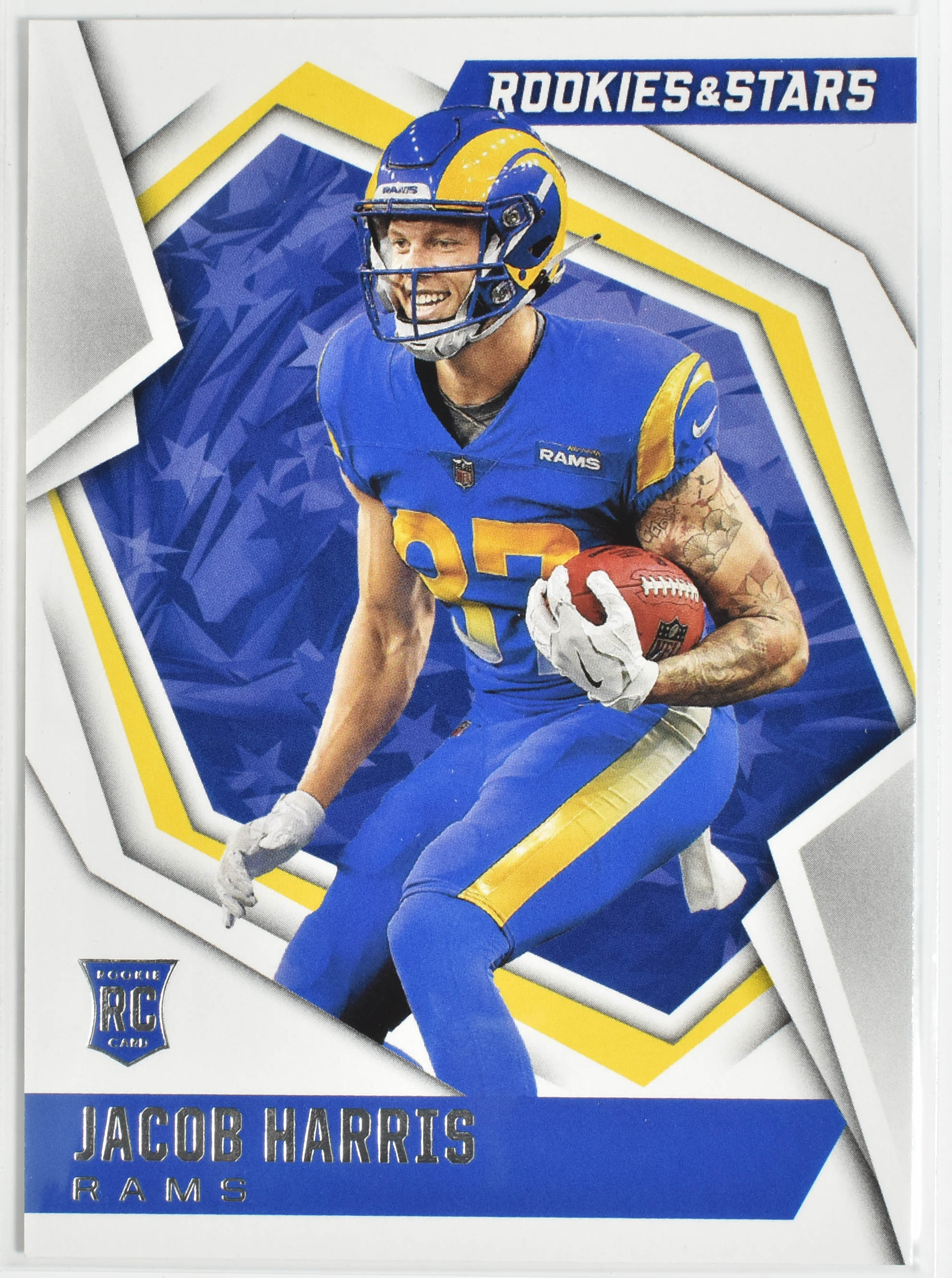Jacob Harris Rookie 138 Rookies and Stars Panini 2021 Rams Football Card