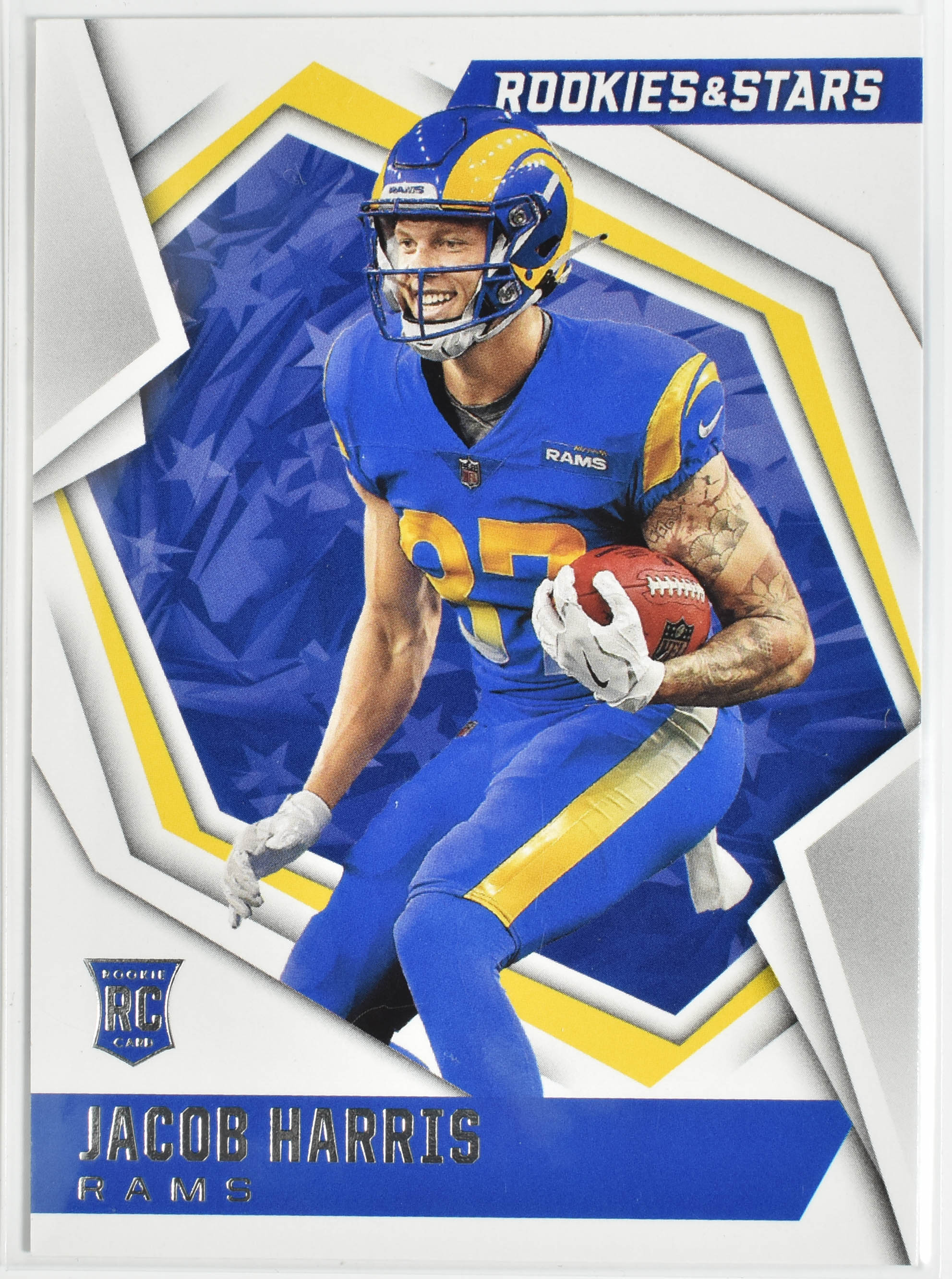 Jacob Harris Rookie 138 Panini Rookies and Stars 2021 Rams Football Card