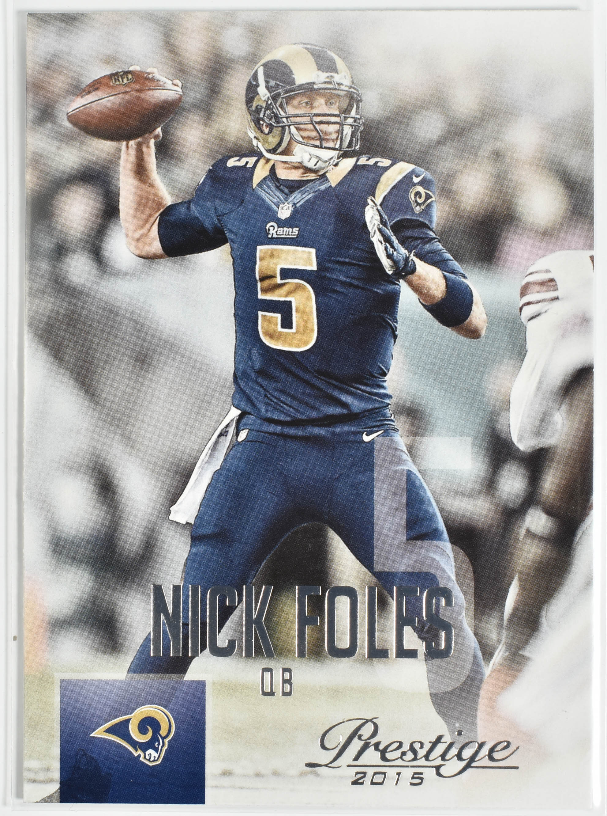Nick Foles 188 Panini 2015 Prestige Rams Football Card