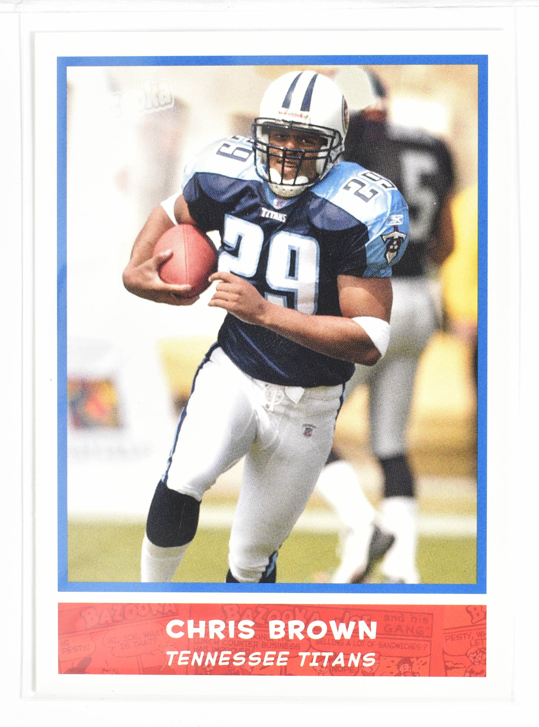 Chris Brown 41 Topps 2004 Tennessee Titans