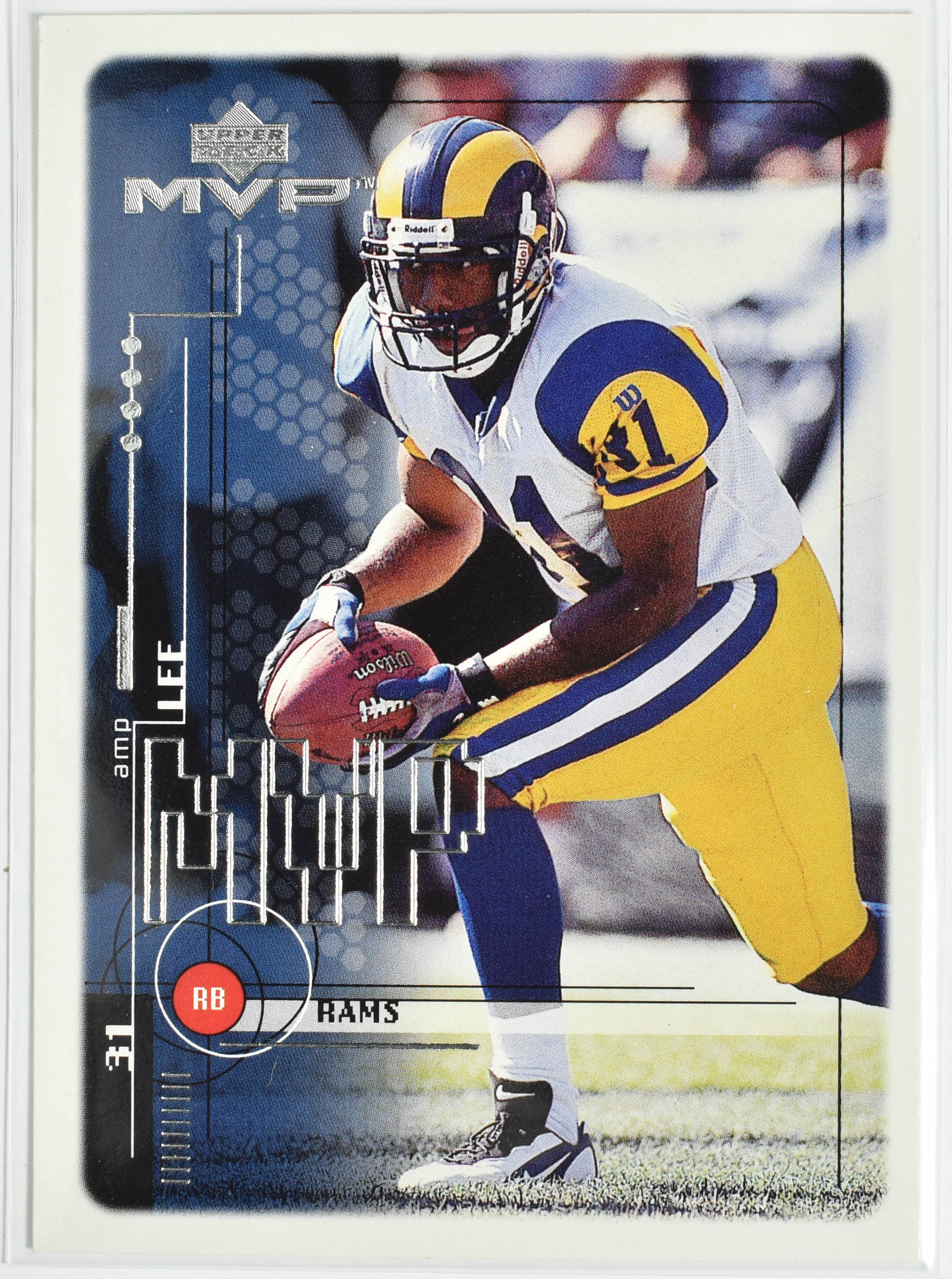 Amp Lee 157 Upper Deck 1999 Rams Football Card
