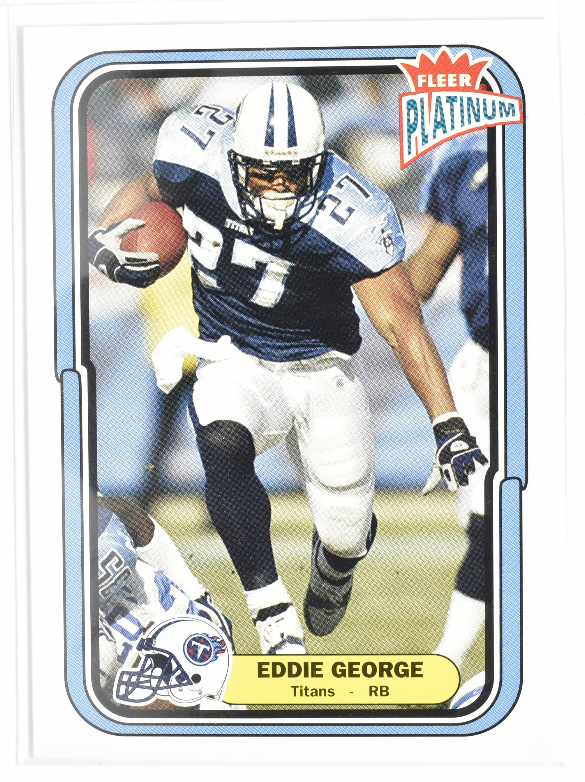 Eddie George 10 Fleer 2004 Tennessee Titans