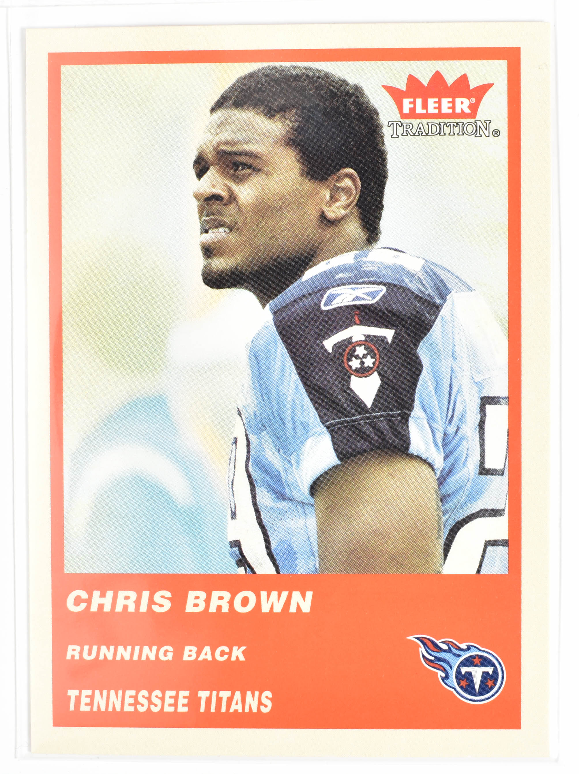 Chris Brown 146 Fleer 2004 Red Titans
