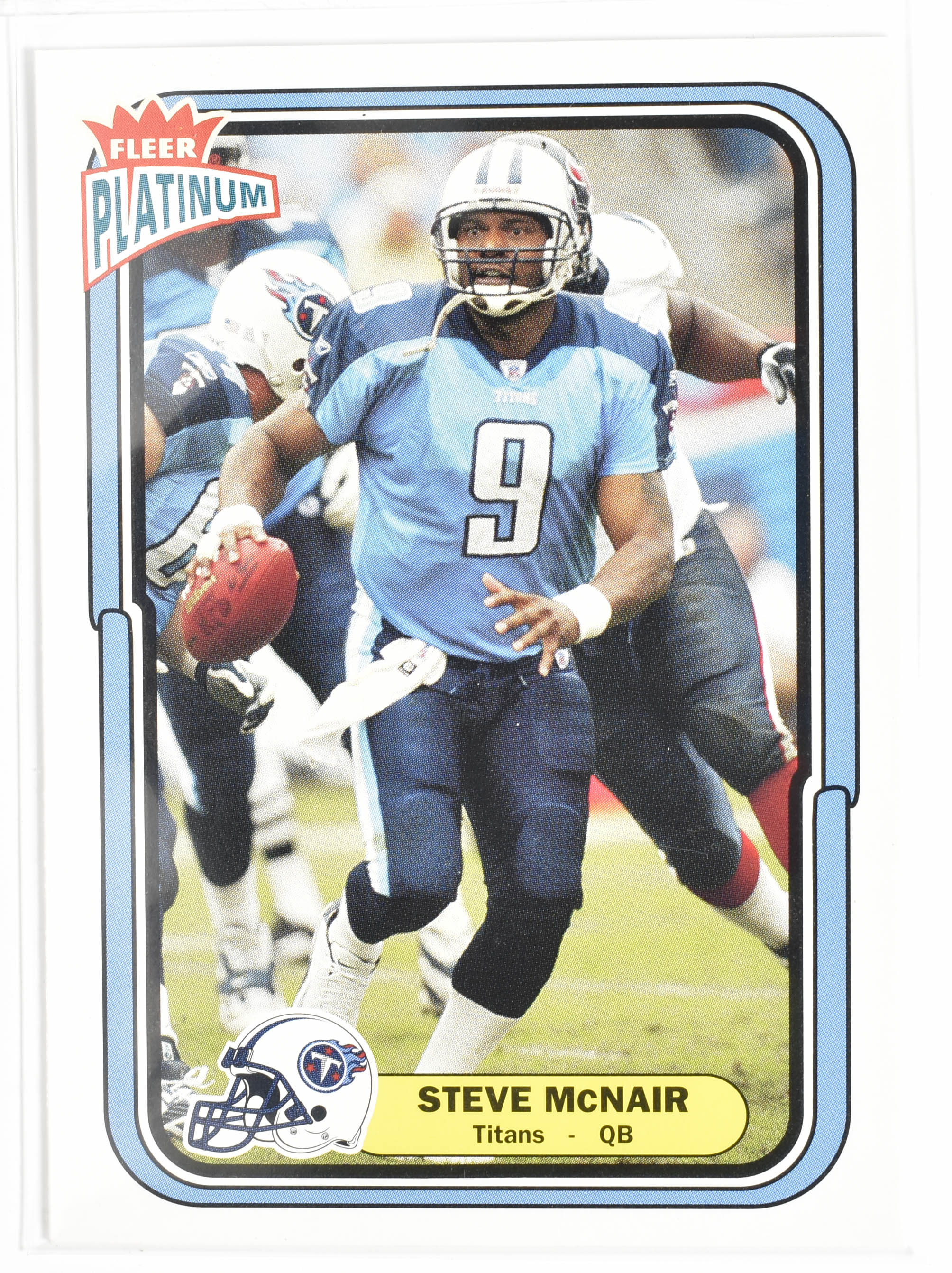 Steve McNair 69 Fleer 2004 Tennessee Titans
