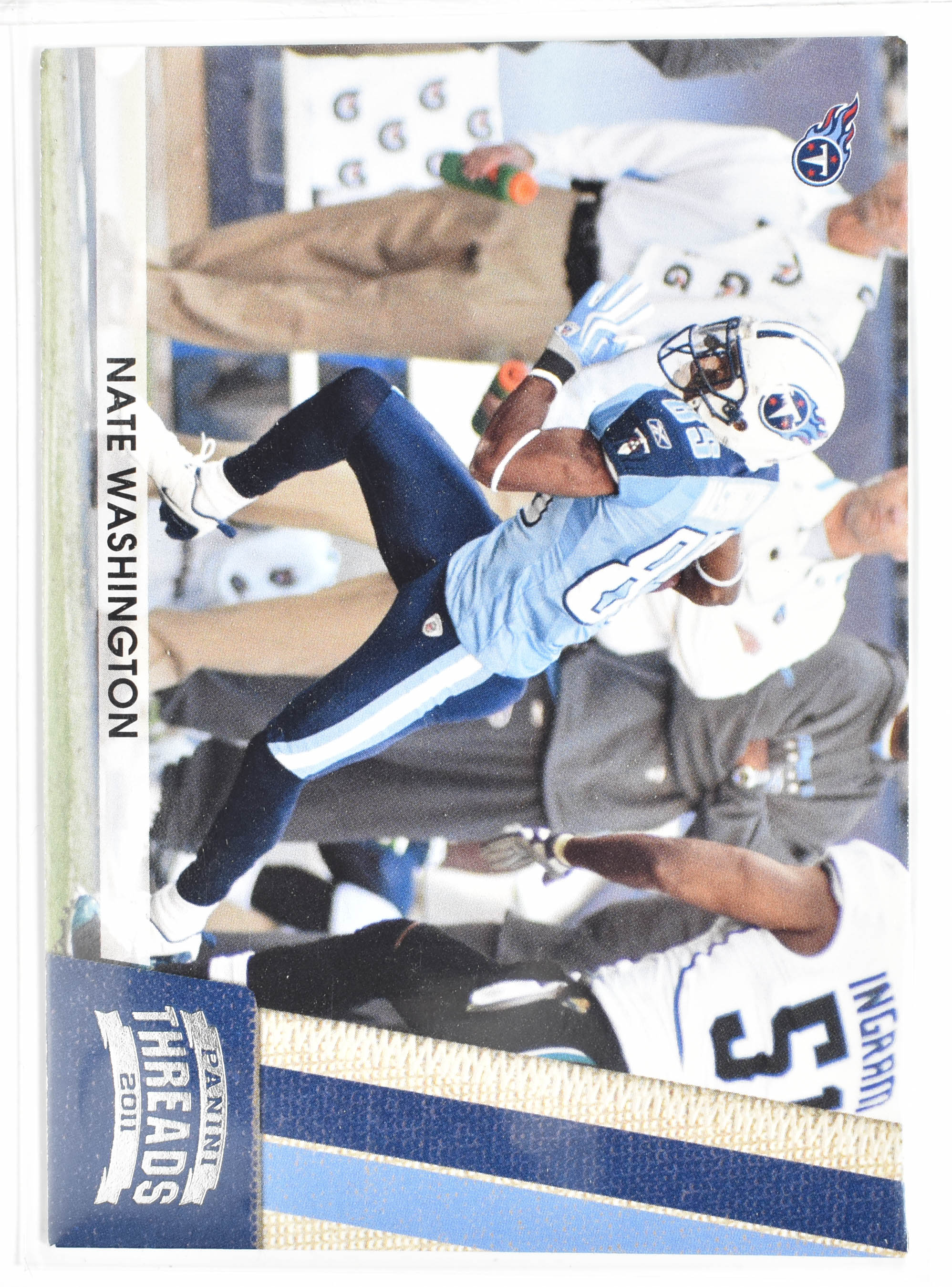 Nate Washington 145 Panini Threads 2011 Tennessee Titans