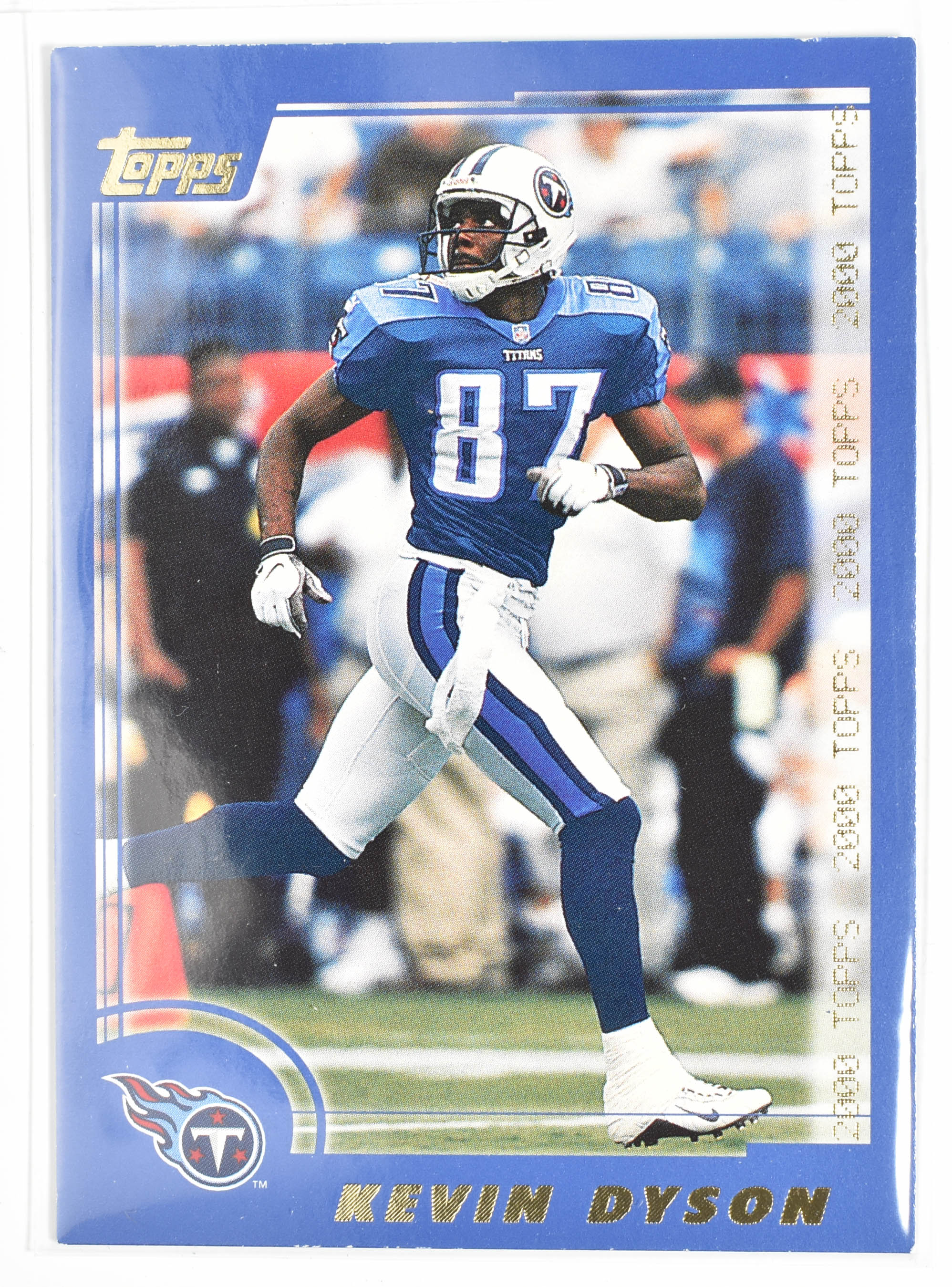 Kevin Dyson 217 Topps 2000 Tennessee Titans