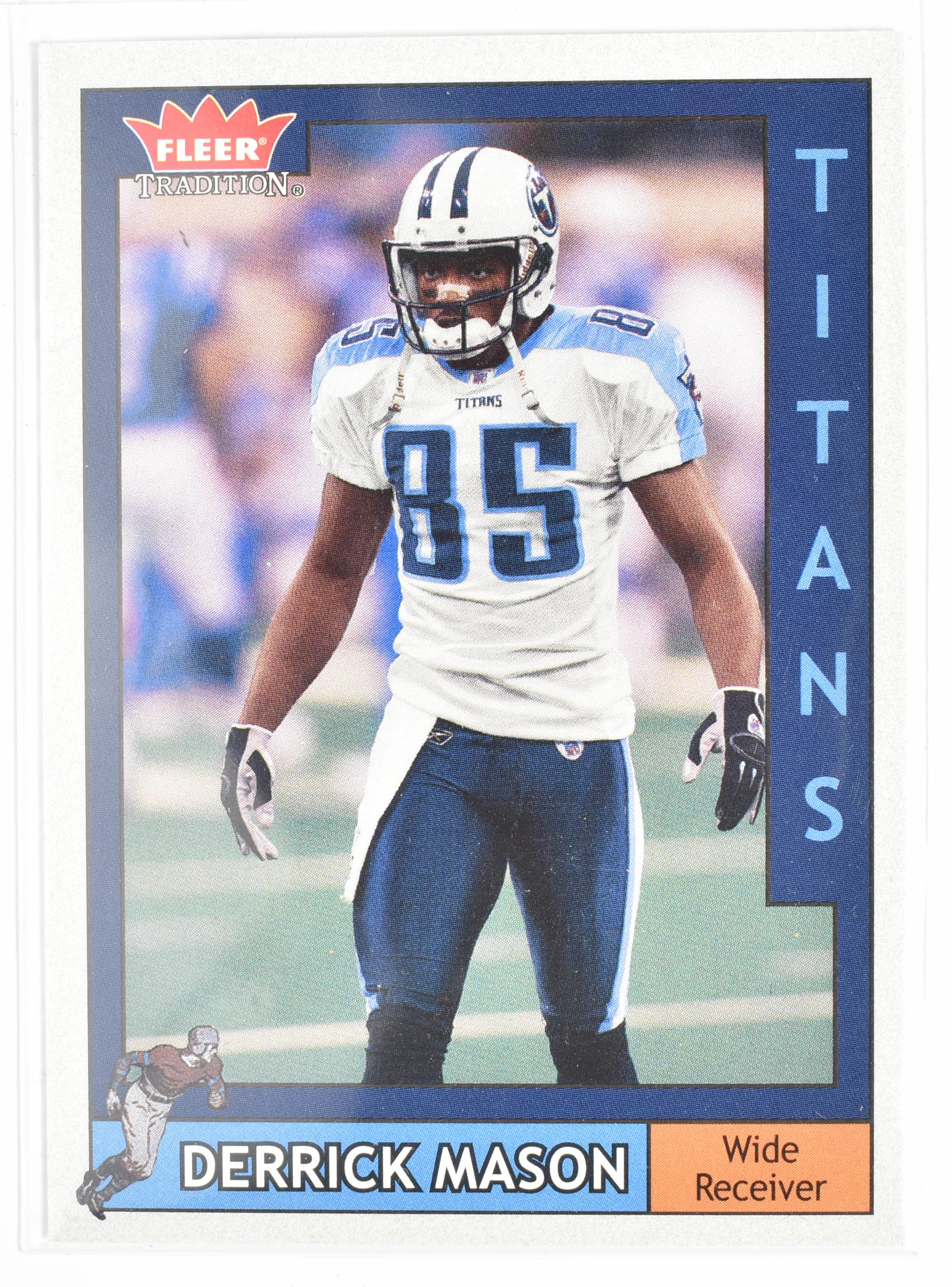 Derrick Mason 157 Fleer 2003 Tennessee Titans