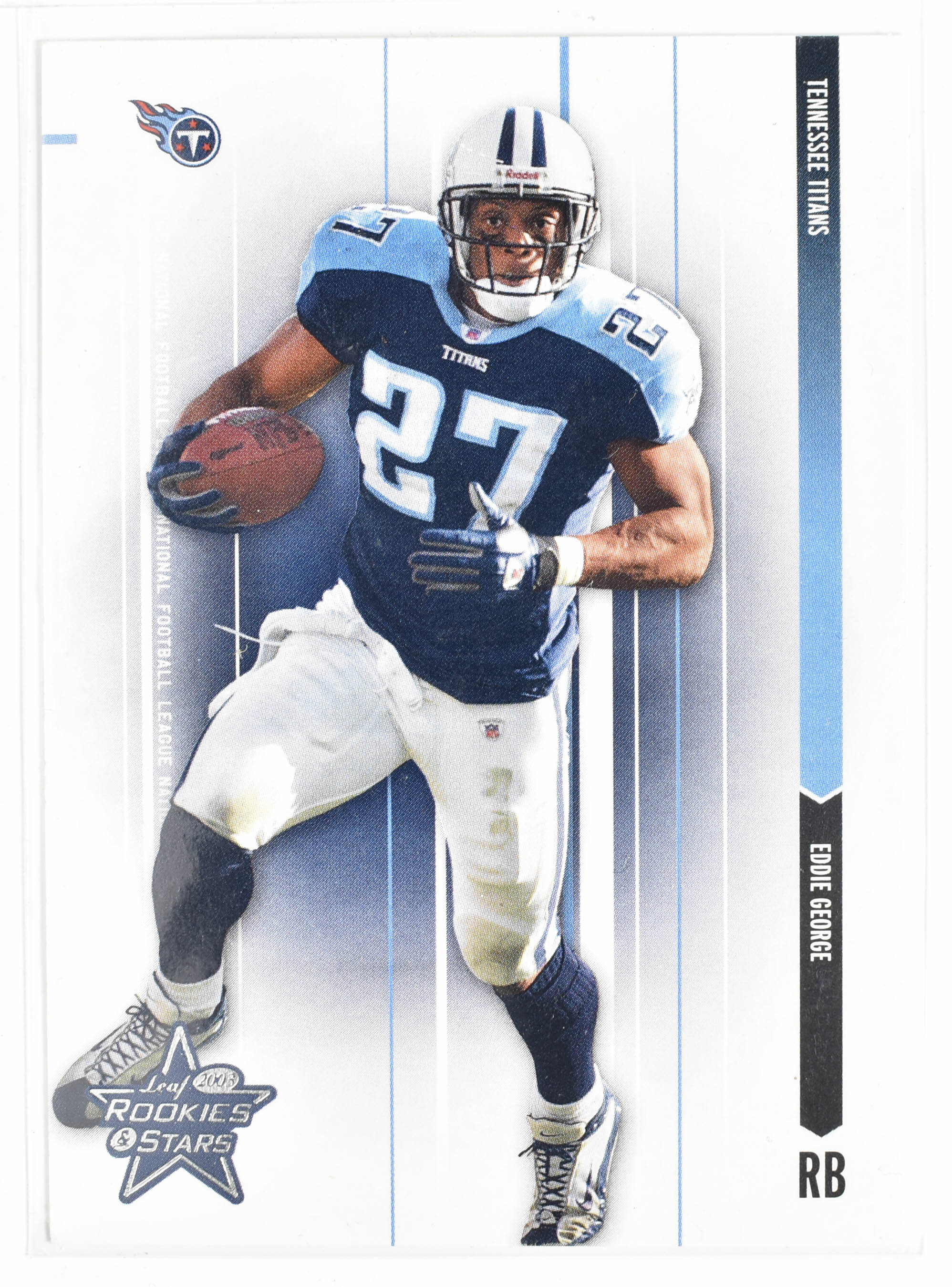 Eddie George 91 Donruss 2003 Leaf Tennessee Titans