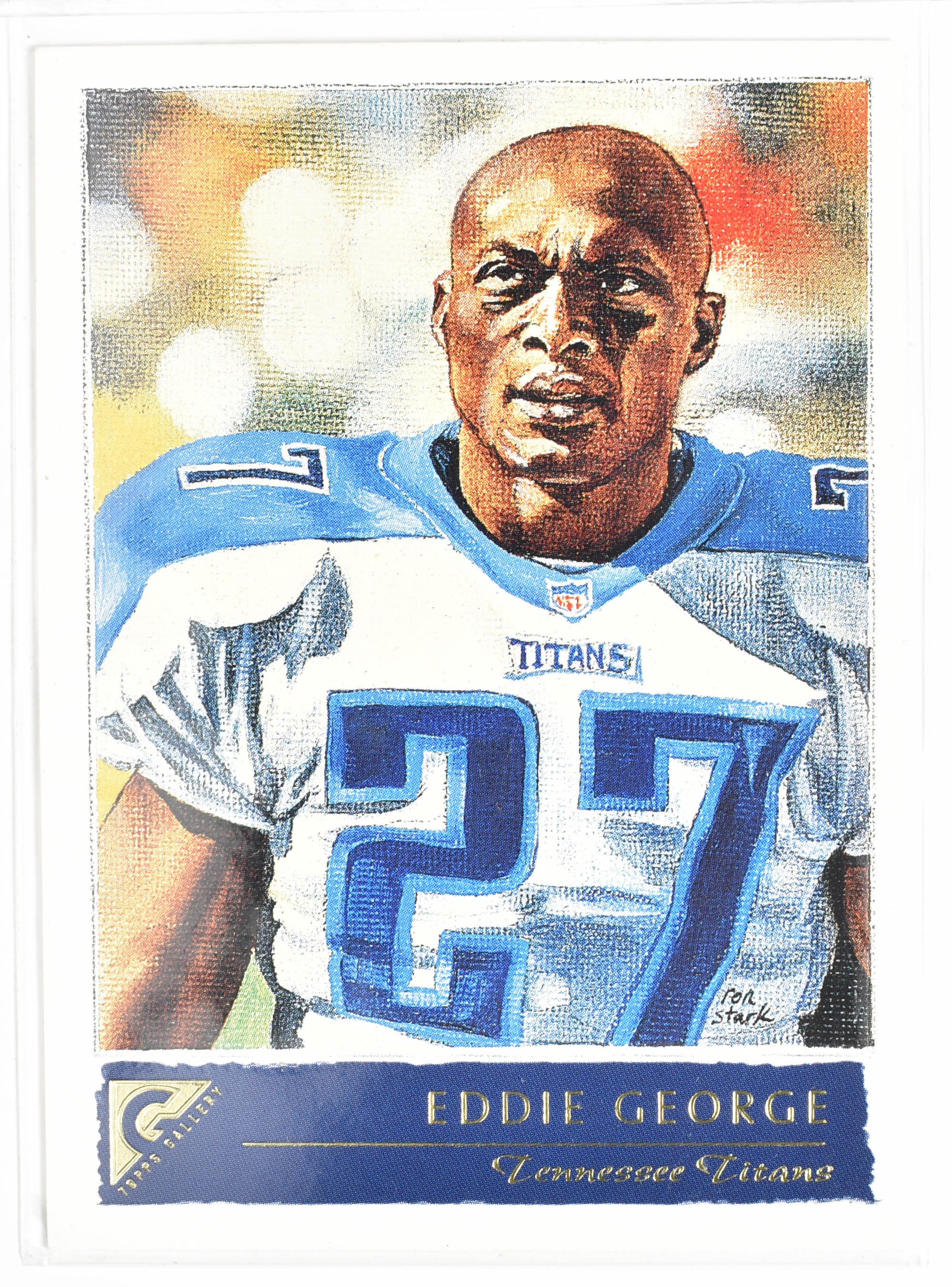 Eddie George 43 Topps 2001 Tennessee Titans