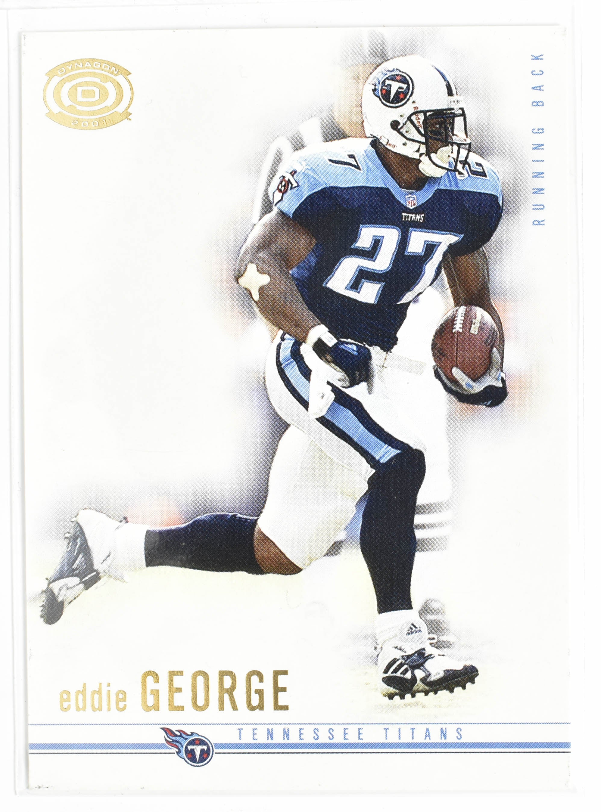 Eddie George 94 Pacific 2001 Dynagon Tennessee Titans