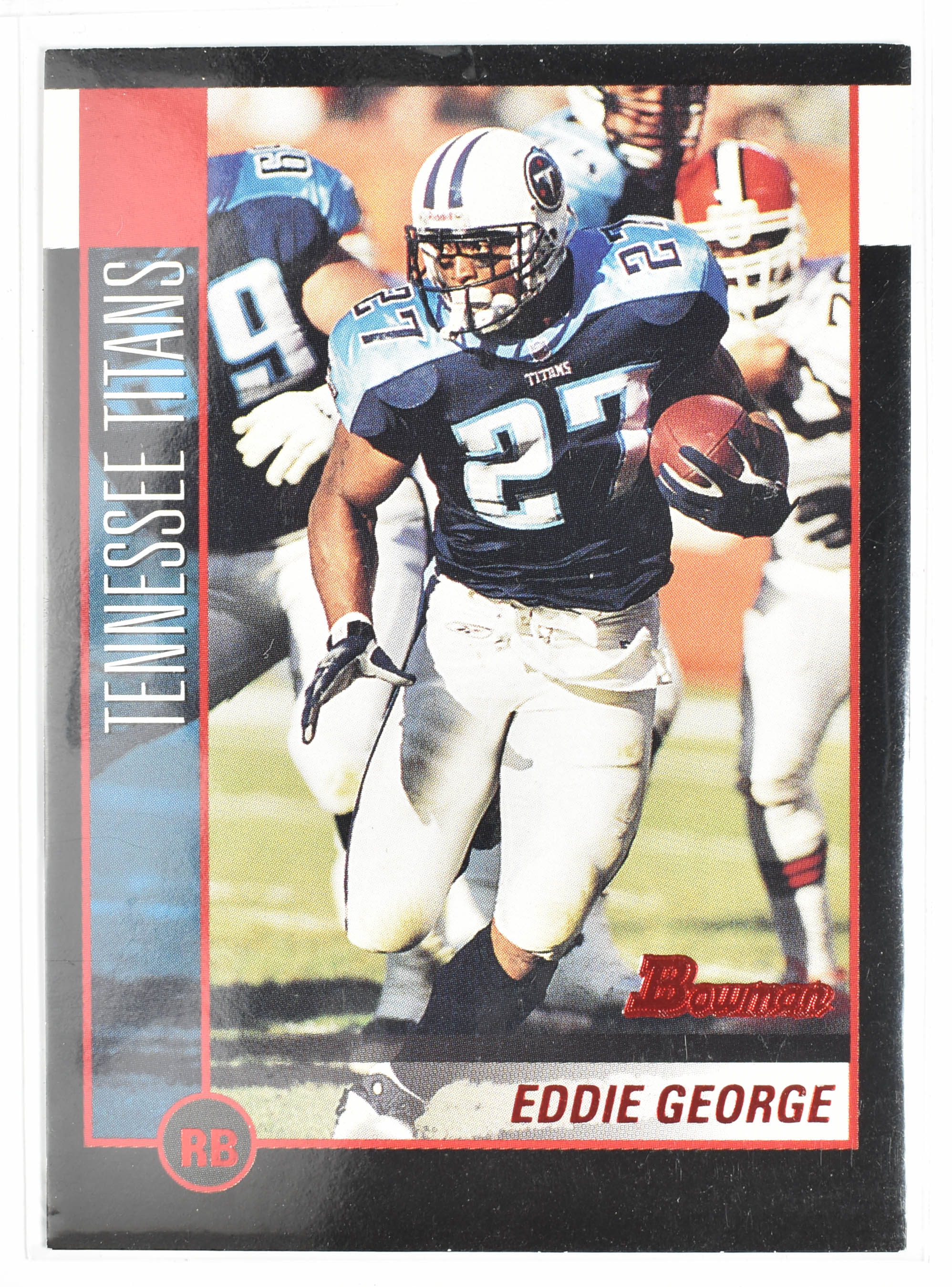 Eddie George 30 Bowman 2002 Topps Tennessee Titans