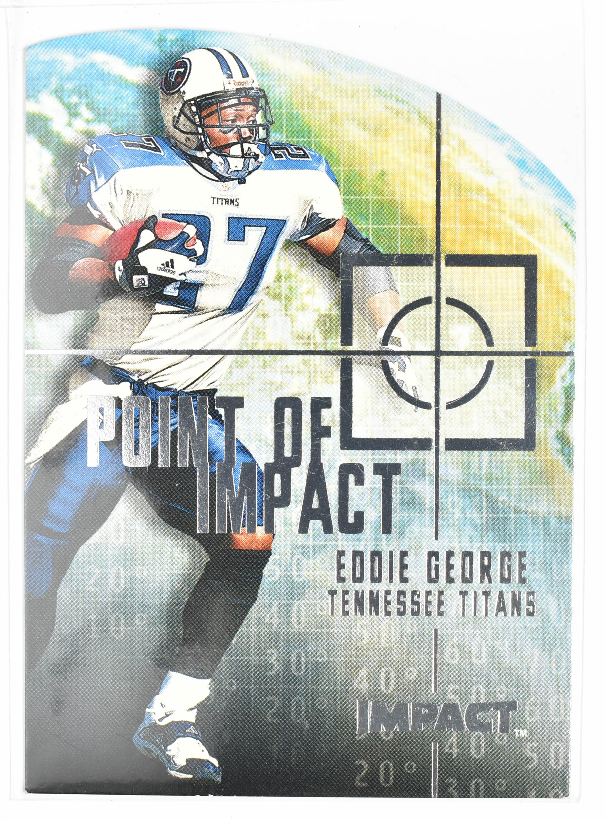 Eddie George Fleer 2000 8 of 10 Tennessee Titans