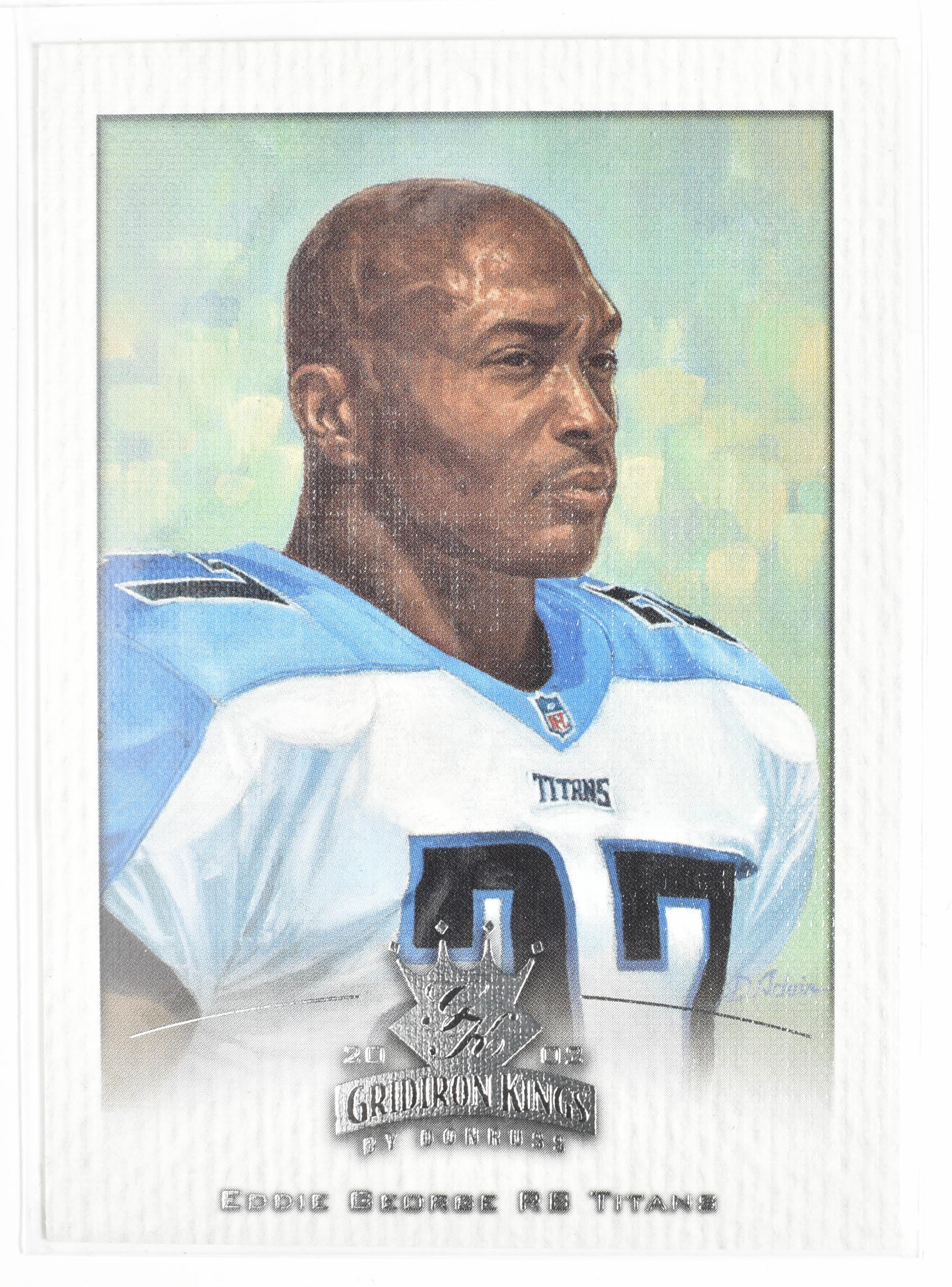 Eddie George 97 Donruss 2002 Tennessee Titans