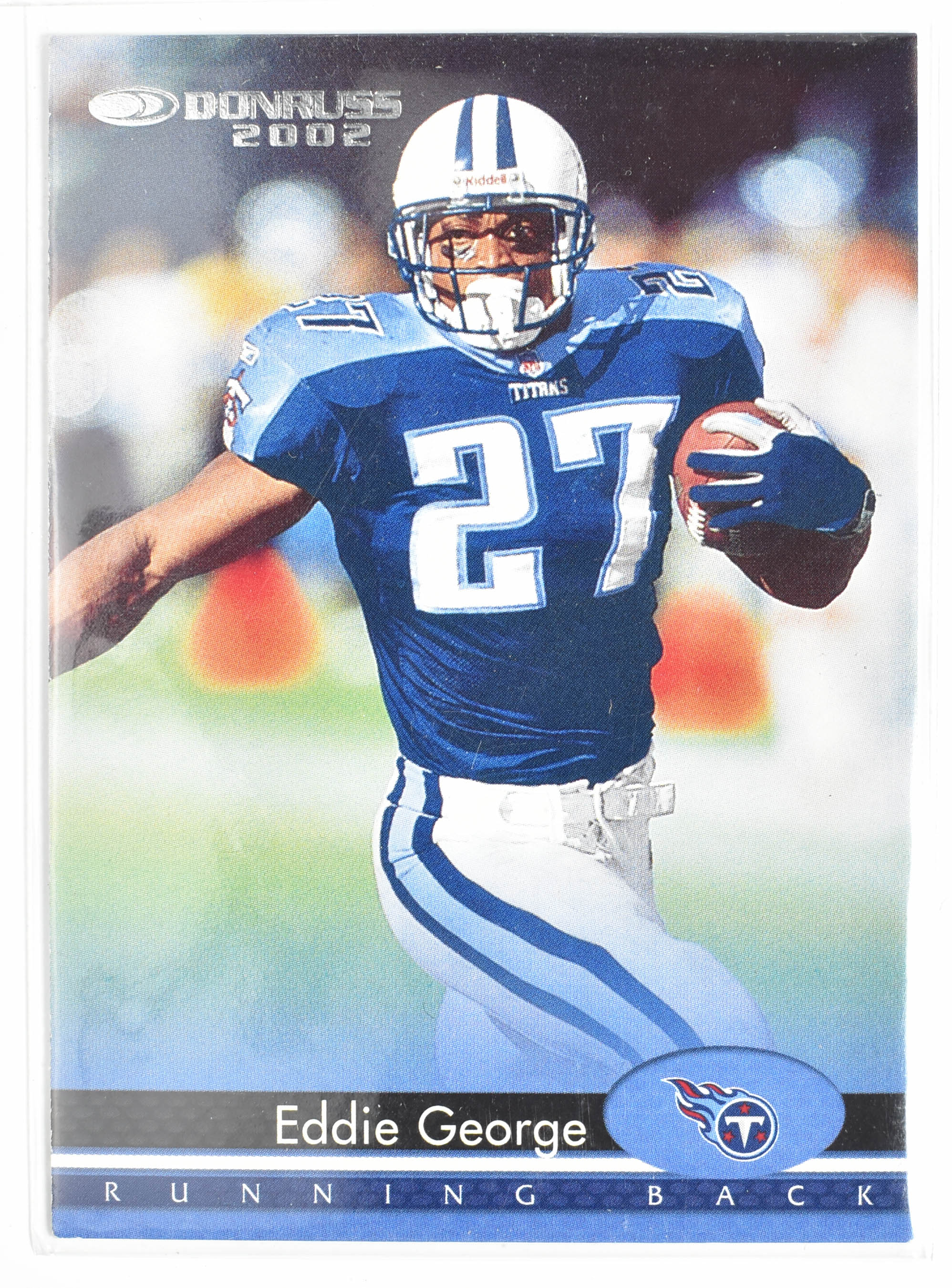 Eddie George 192 Donruss 2002 Tennessee Titans