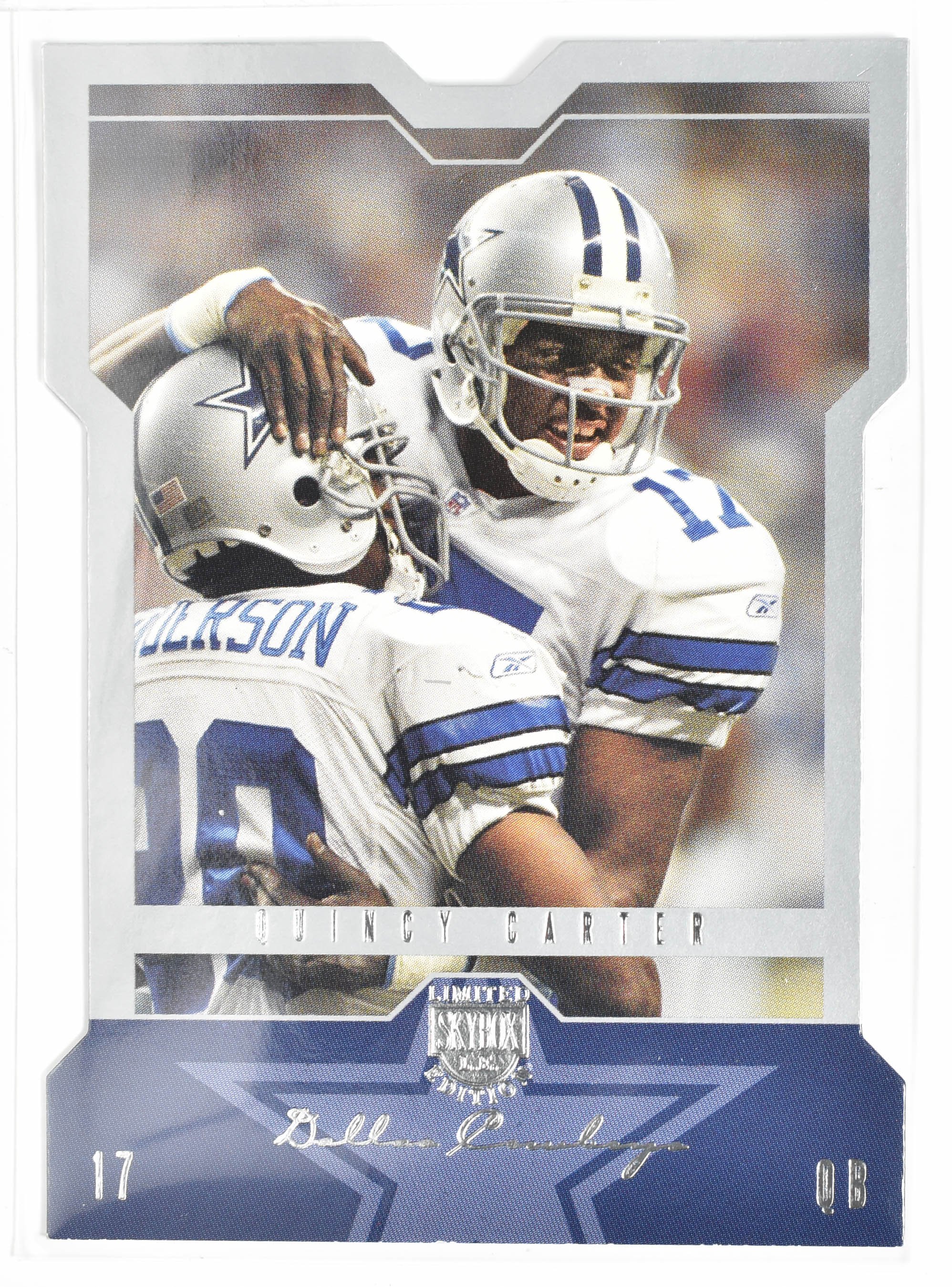 Quincy Carter 2 Fleer 2004 Limited Edition Sky Box