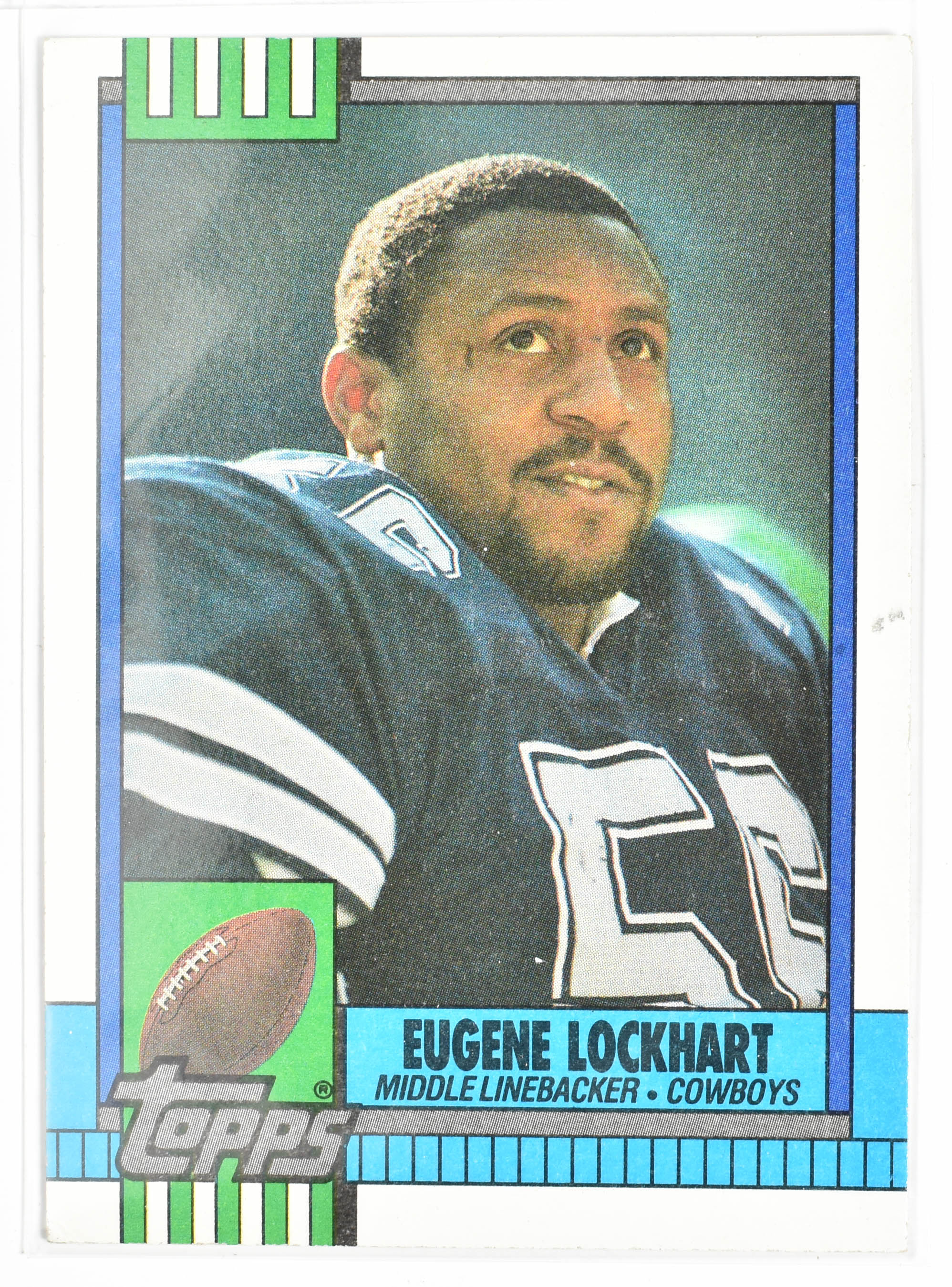 Eugene Lockhart 493 Topps 1990 Dallas Cowboys Football