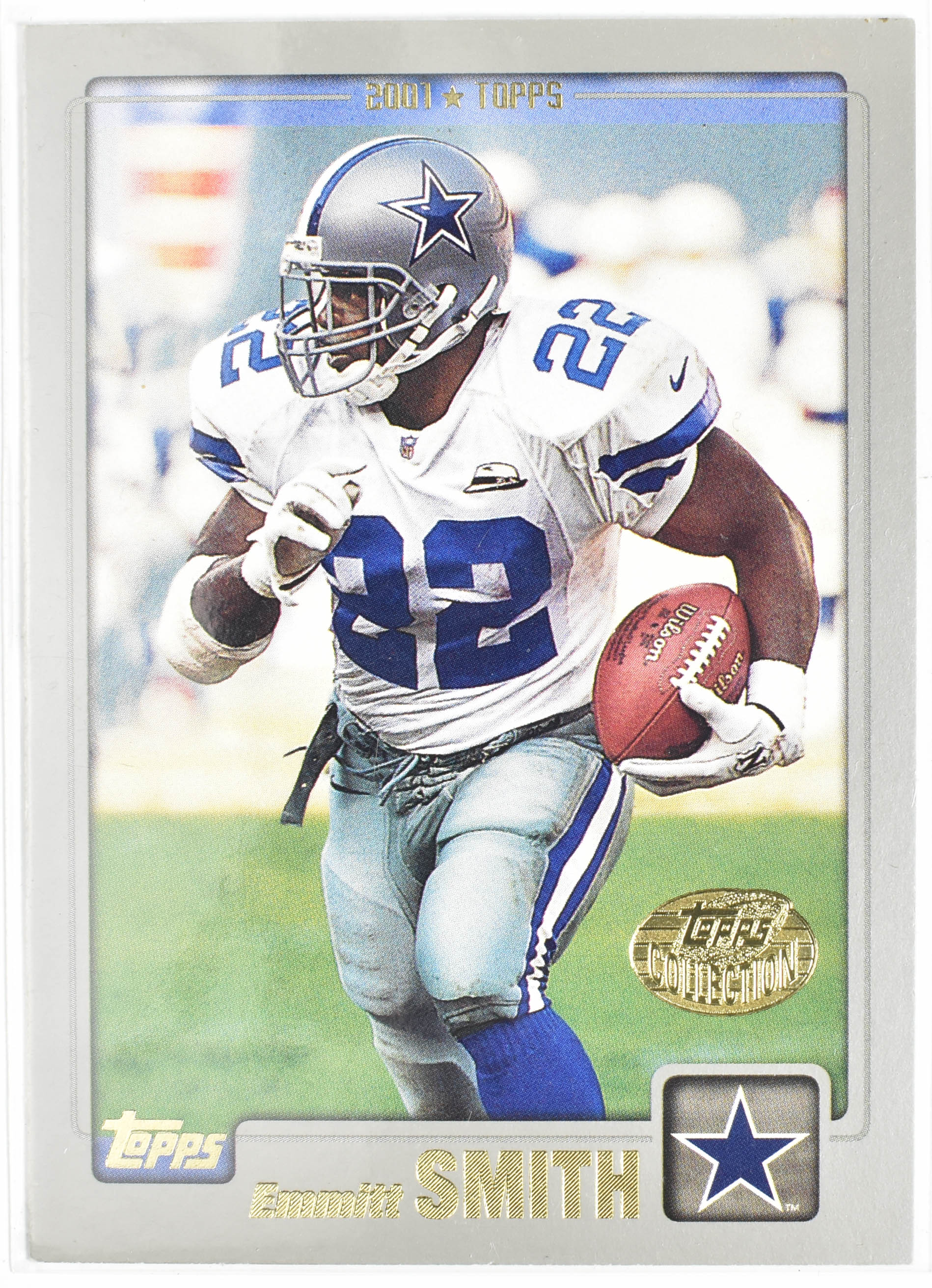 Emmitt Smith 200 Topps 2001 Dallas Cowboys Football