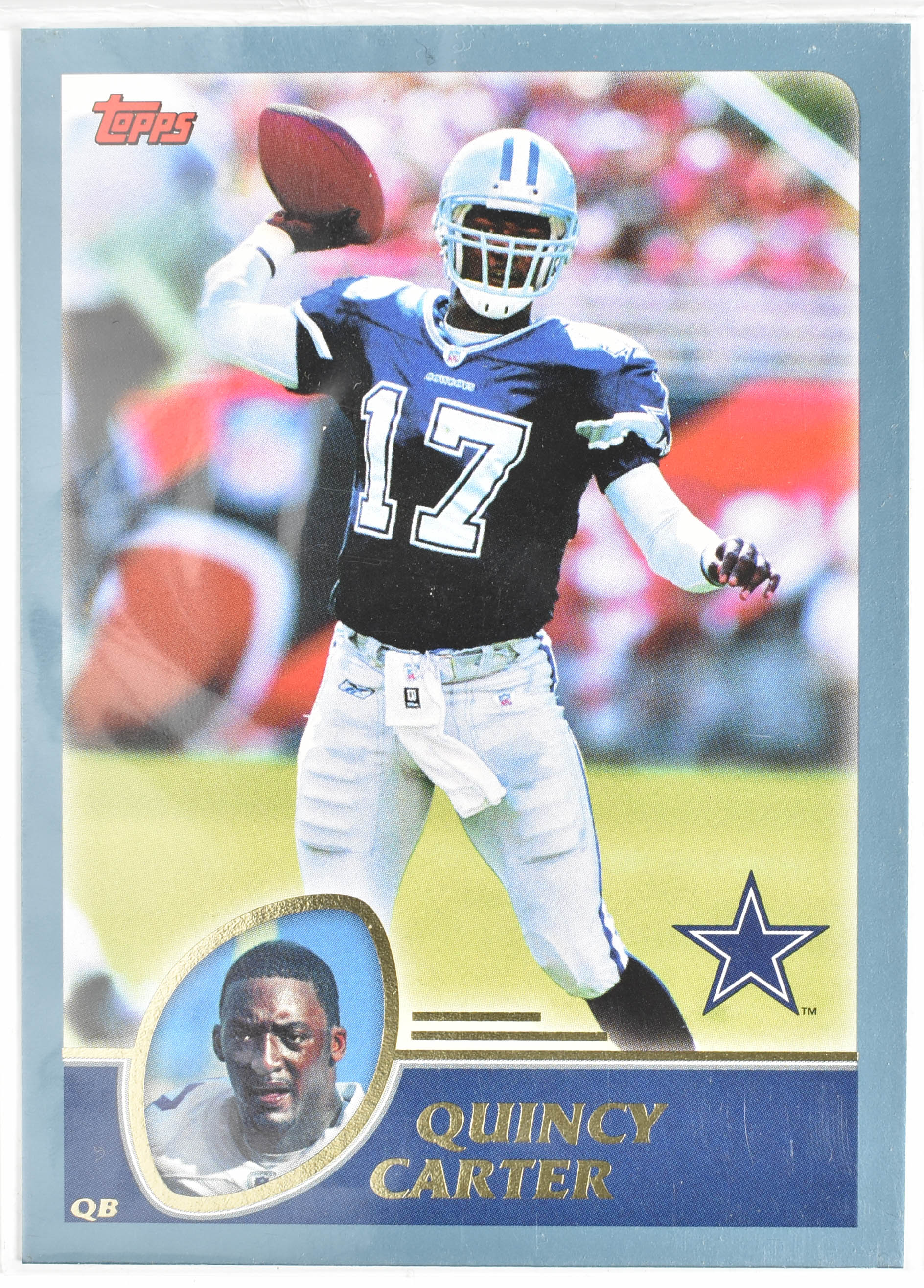 Quincy Carter 111 Topps Dallas Cowboys 2003