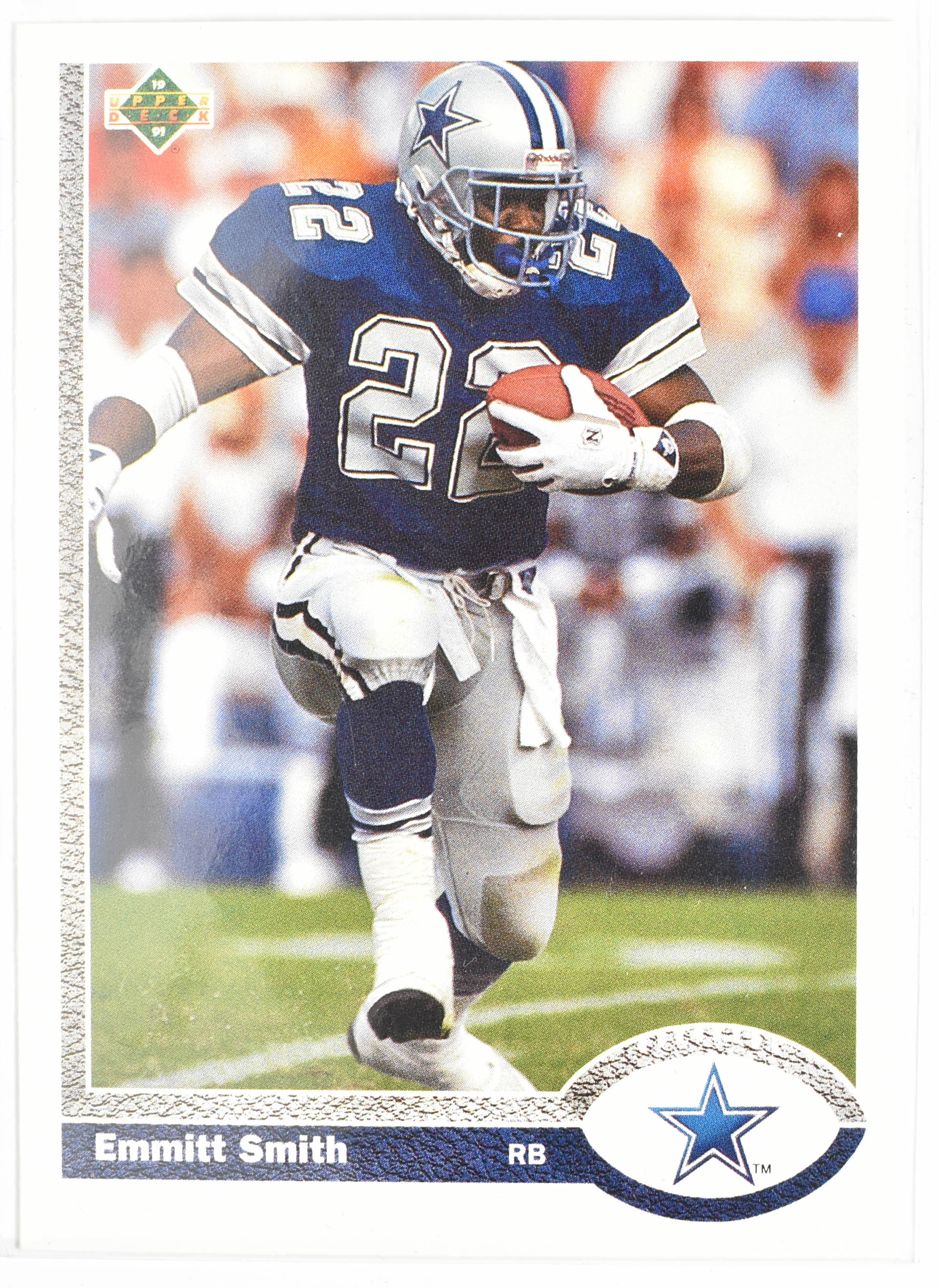 Emmitt Smith 172 Upper Deck 1991 Dallas Cowboys
