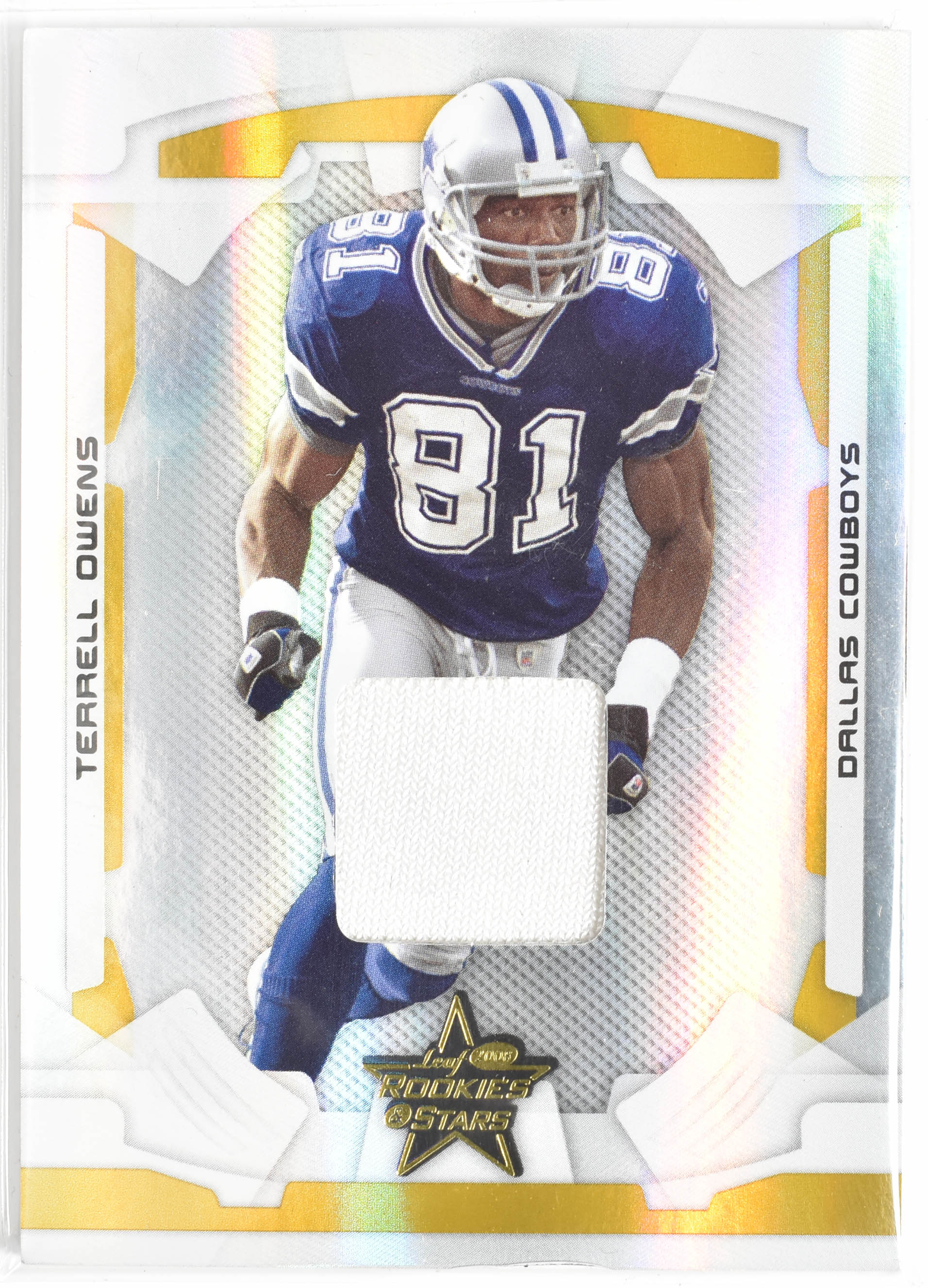 Terrell Owens 27 Donruss 2008 035 of 250