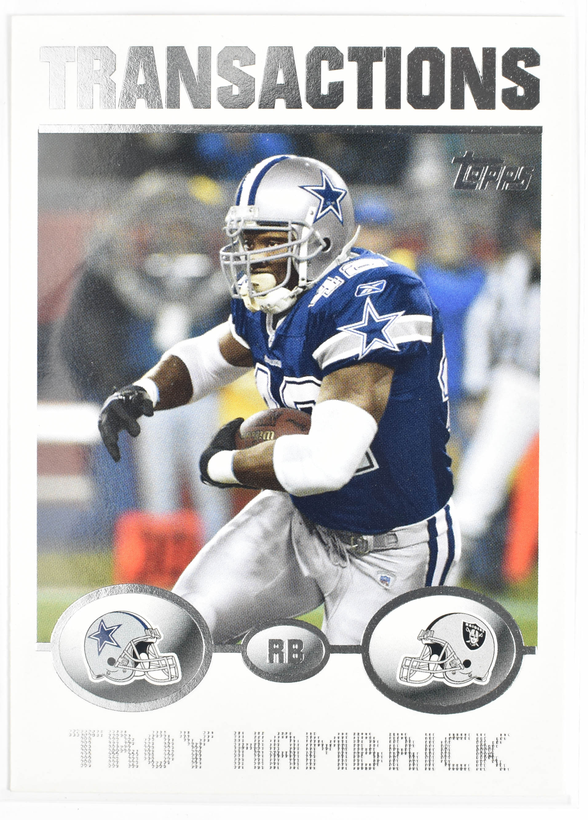 Troy Hambrick 44 Topps 2004 Dallas Cowboys
