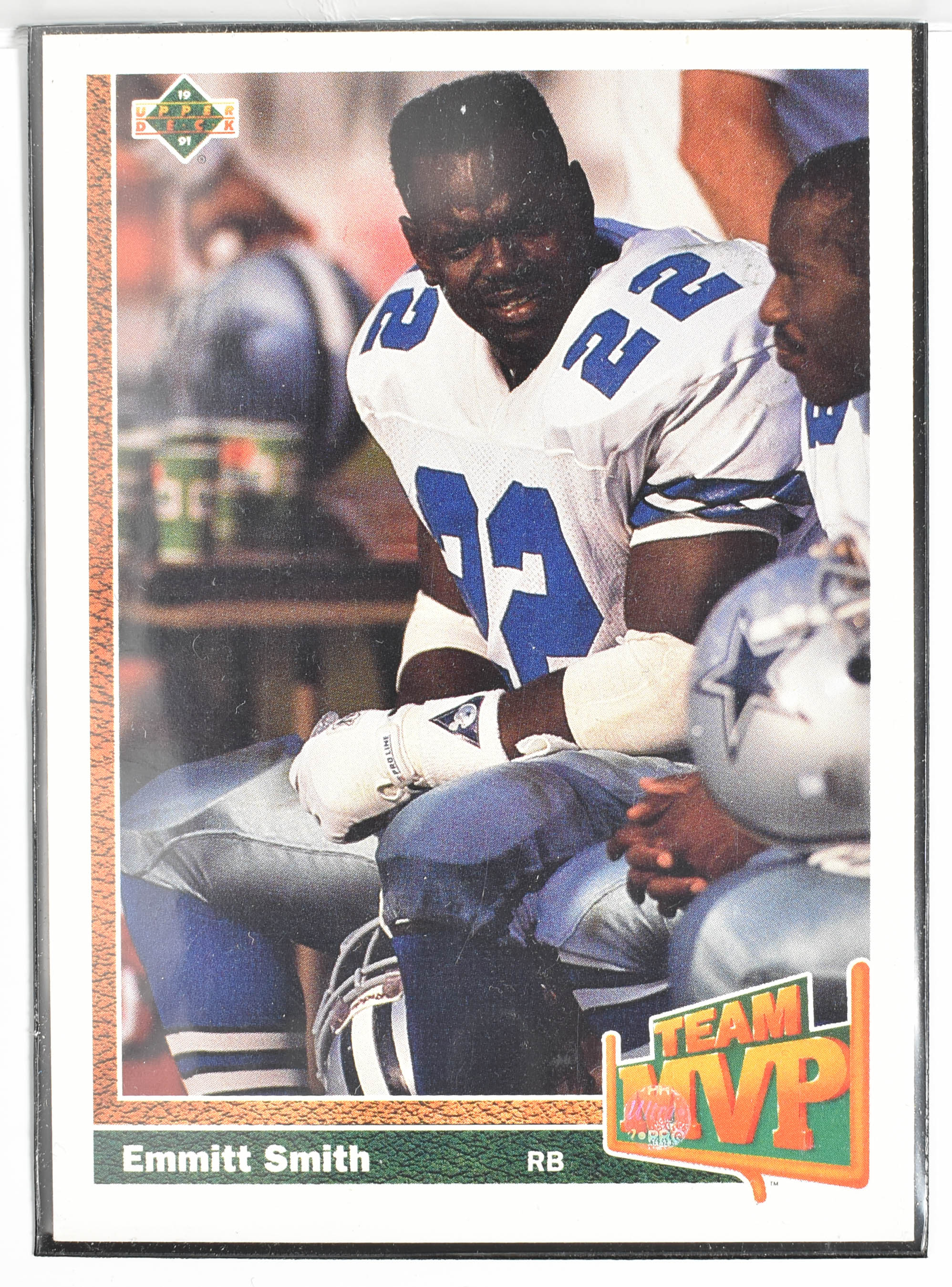 Emmitt Smith 458 1991 Upper Deck