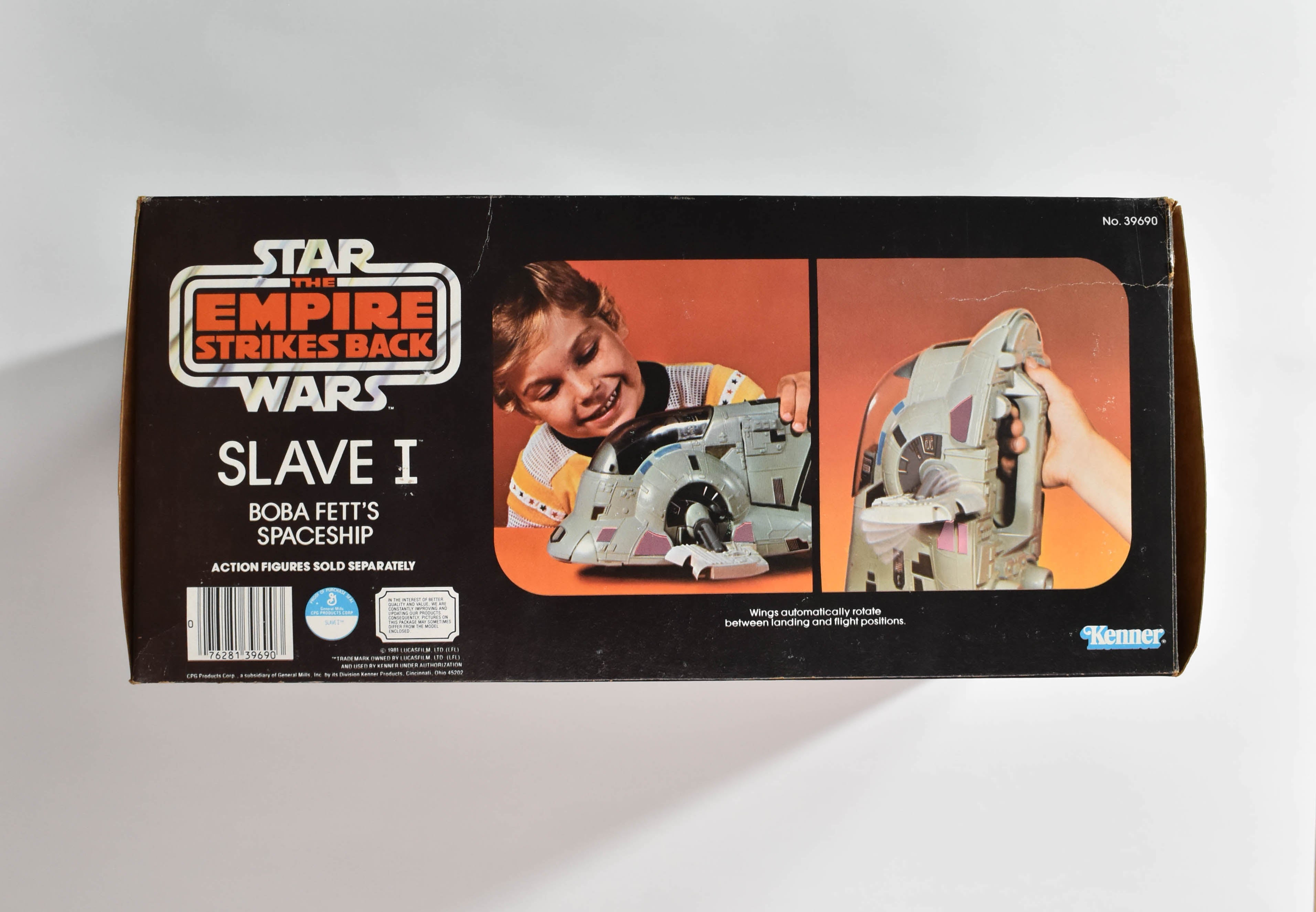 Kenner Star Wars Vintage 1981 Slave 1 Vehicle Complete w/ Box & Instructions