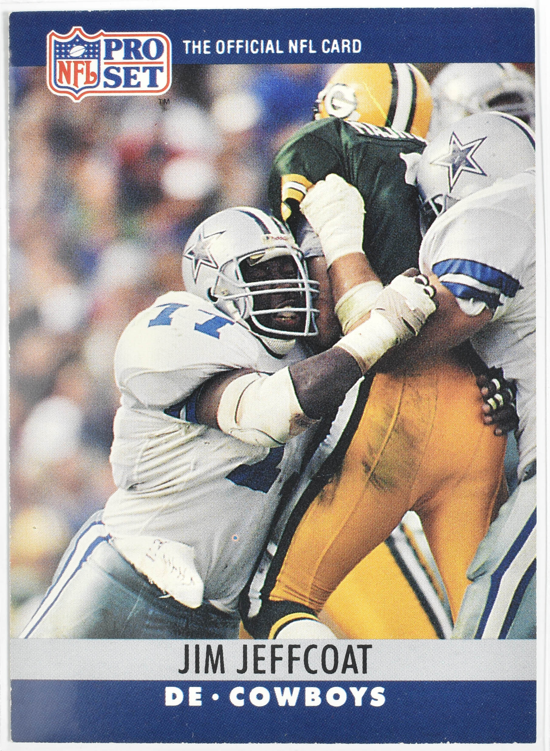 Jim Jeffcoat 80 Pro Set 1990 Dallas