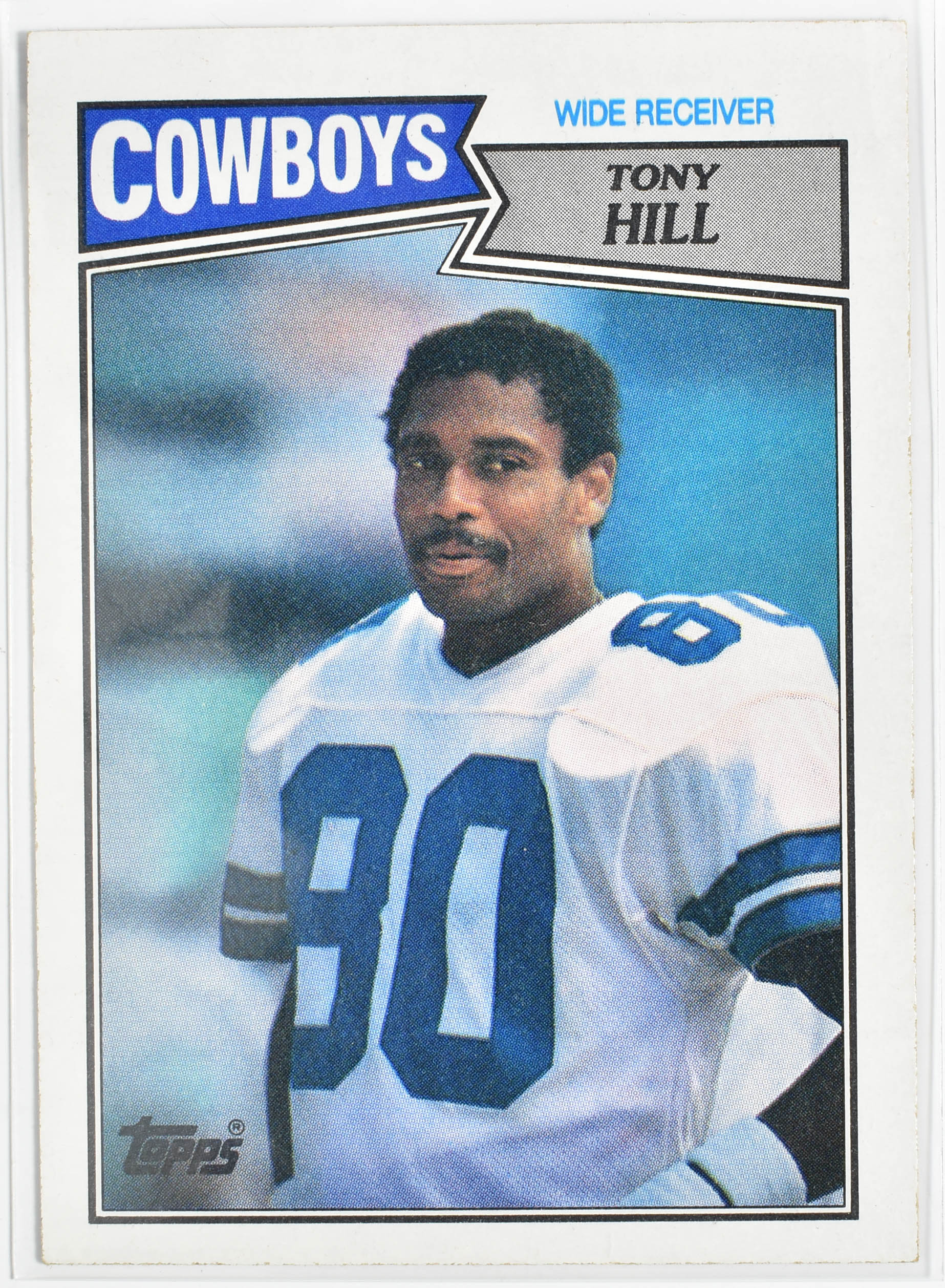 Tony Hill 266 Topps 1987 Dallas Cowboys
