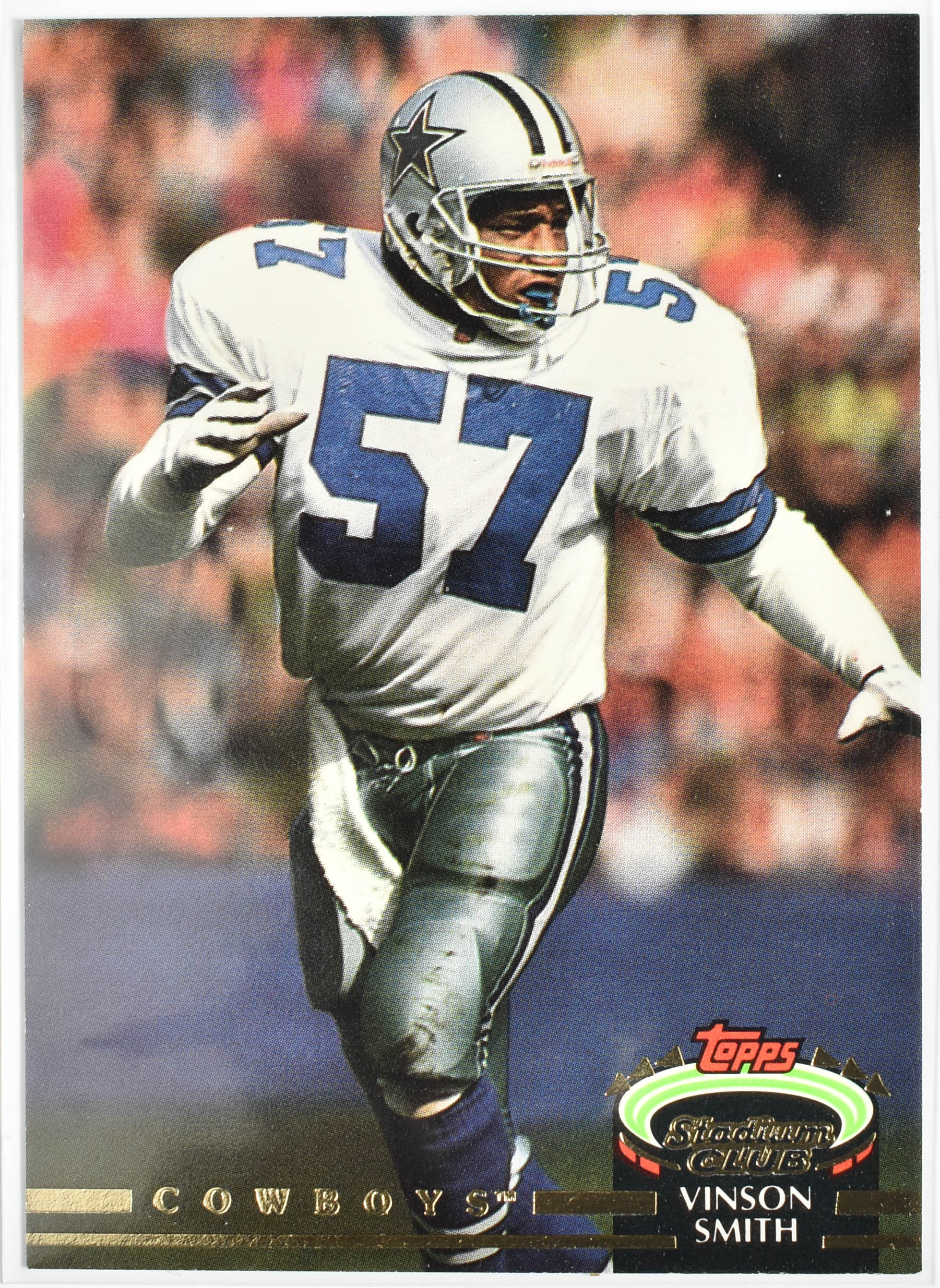 Vinson Smith 322 Stadium Club 1992 Dallas