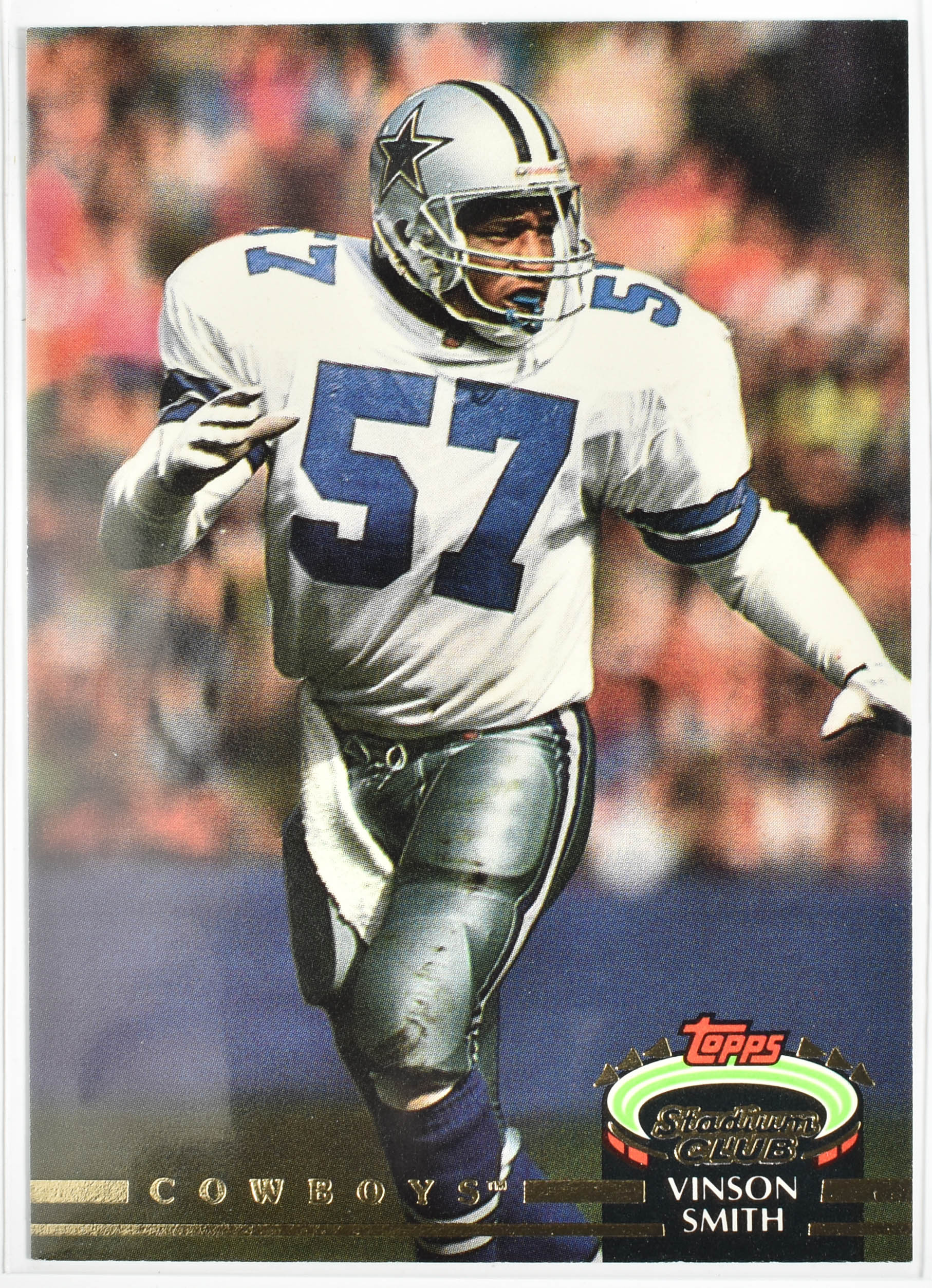 Vinson Smith 322 Topps Stadium Club 92 Dallas