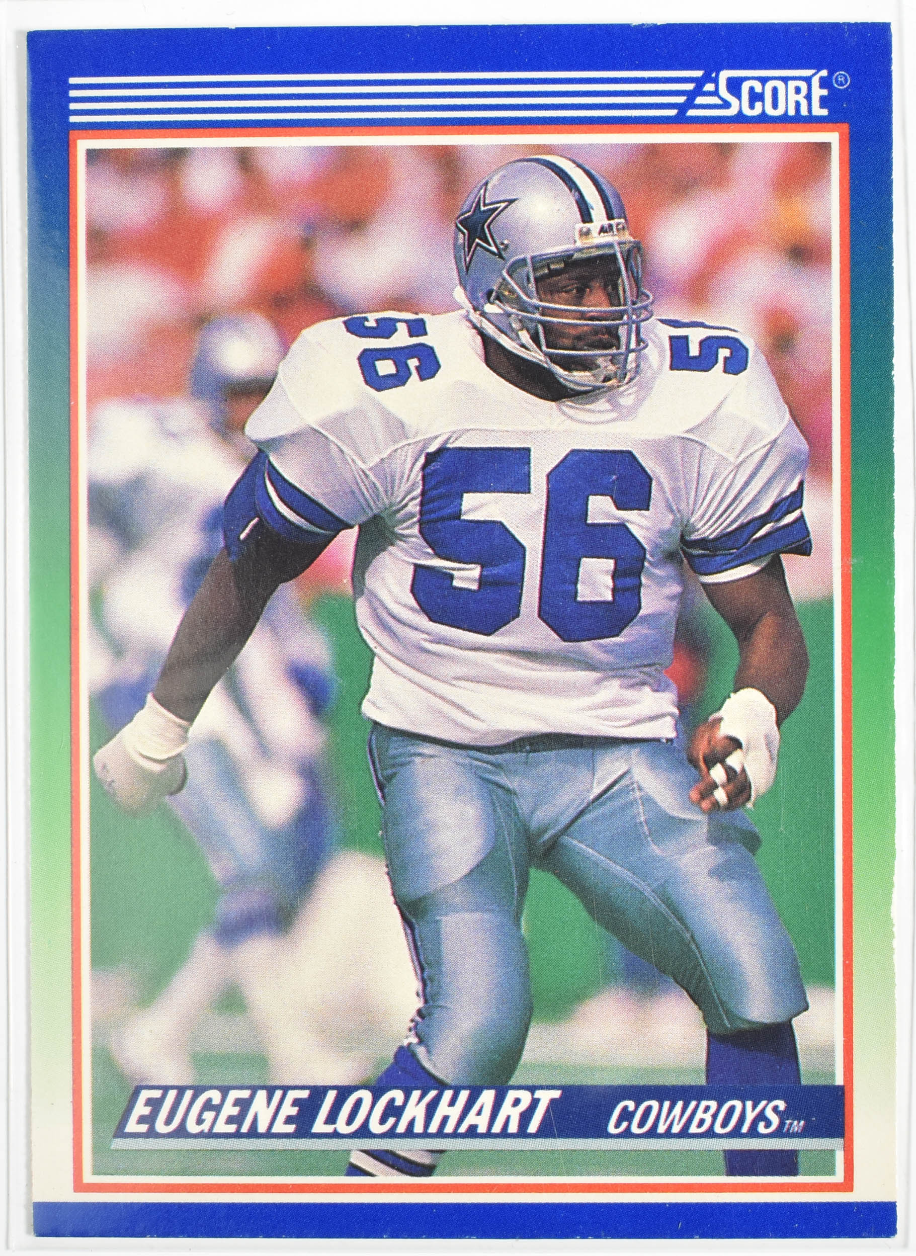 Eugene Lockhart 402 Score 1990 Dallas Cowboys