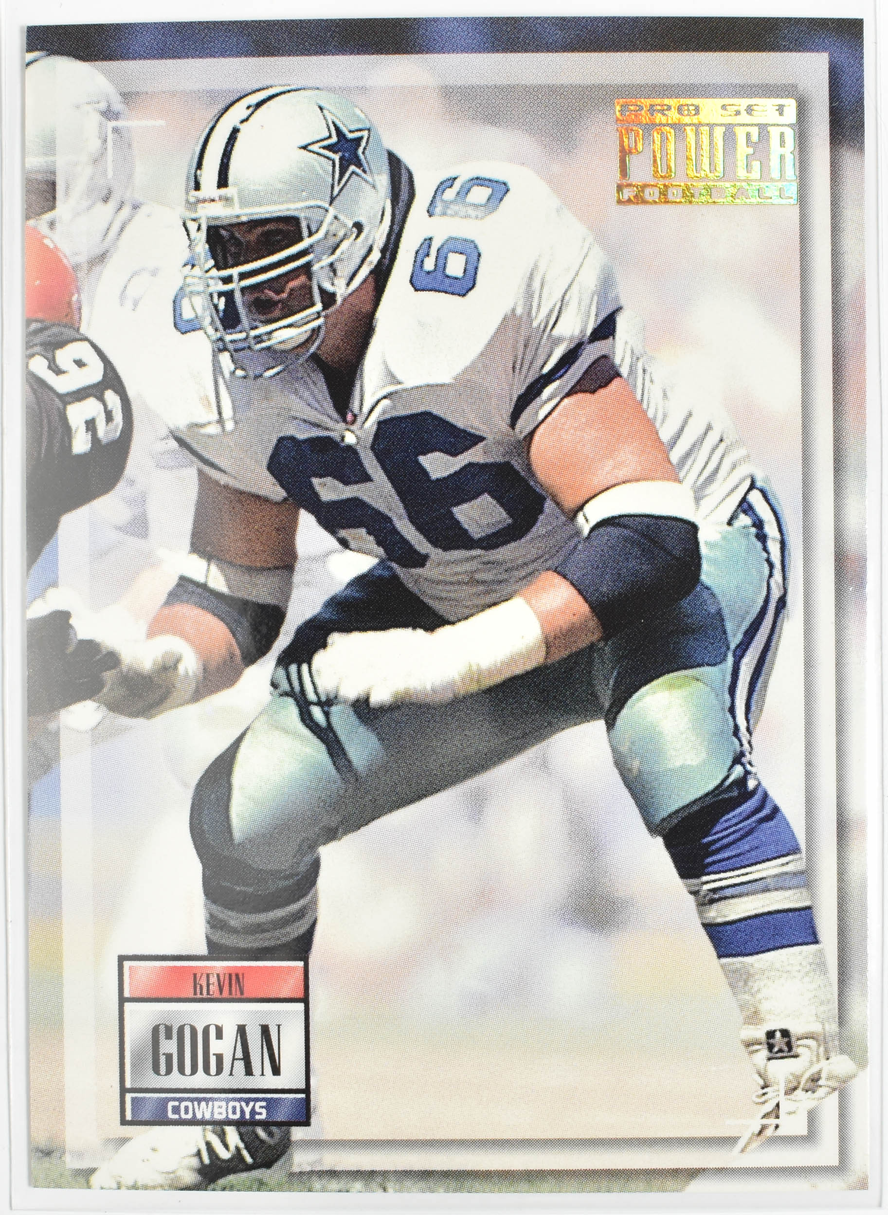 Kevin Gogan 166 Pro Set Power 1993 Dallas Cowboys Football Card