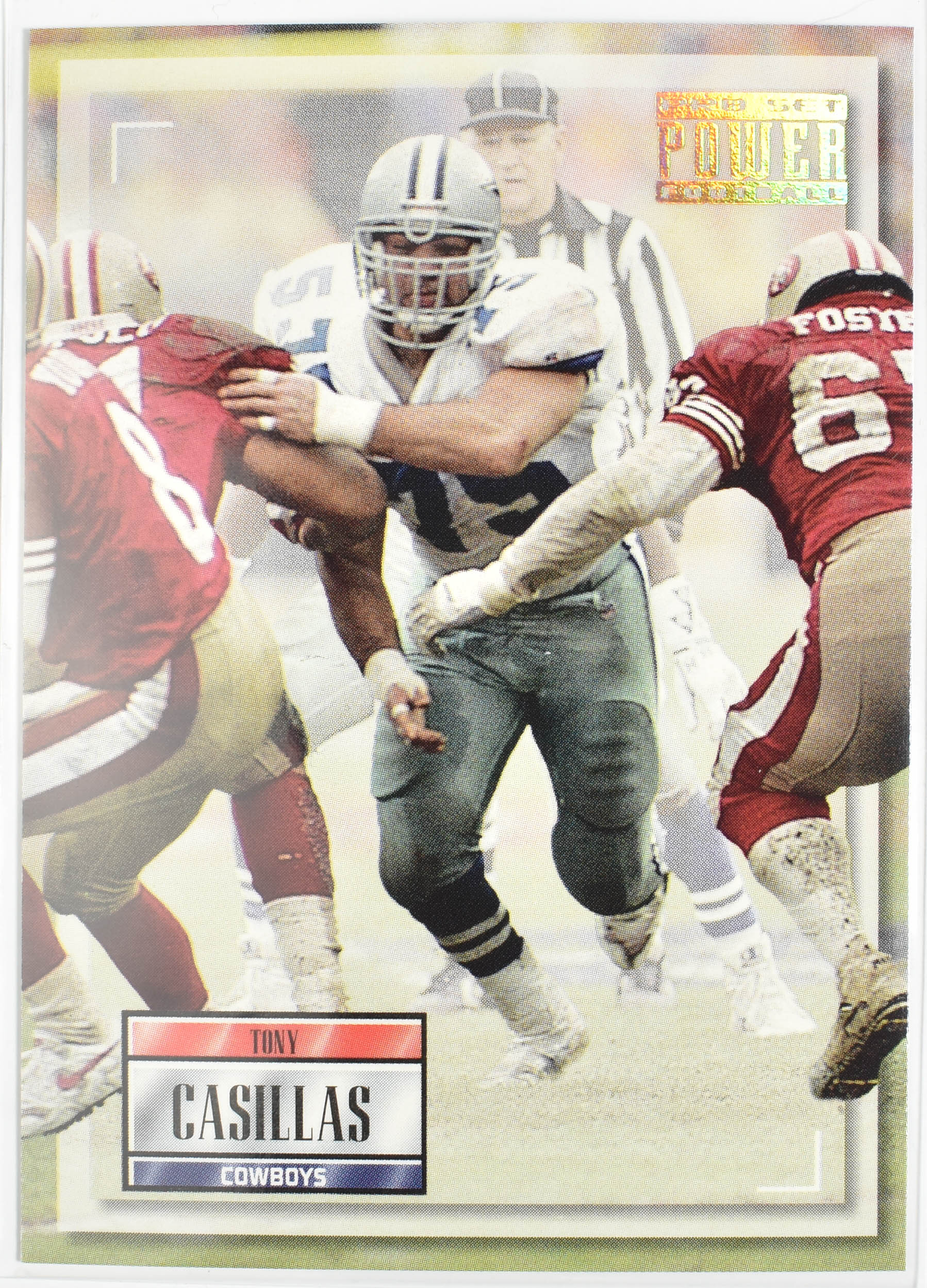 Tony Casillas 175 Pro Set Power 1993 Dallas Cowboys Football Card