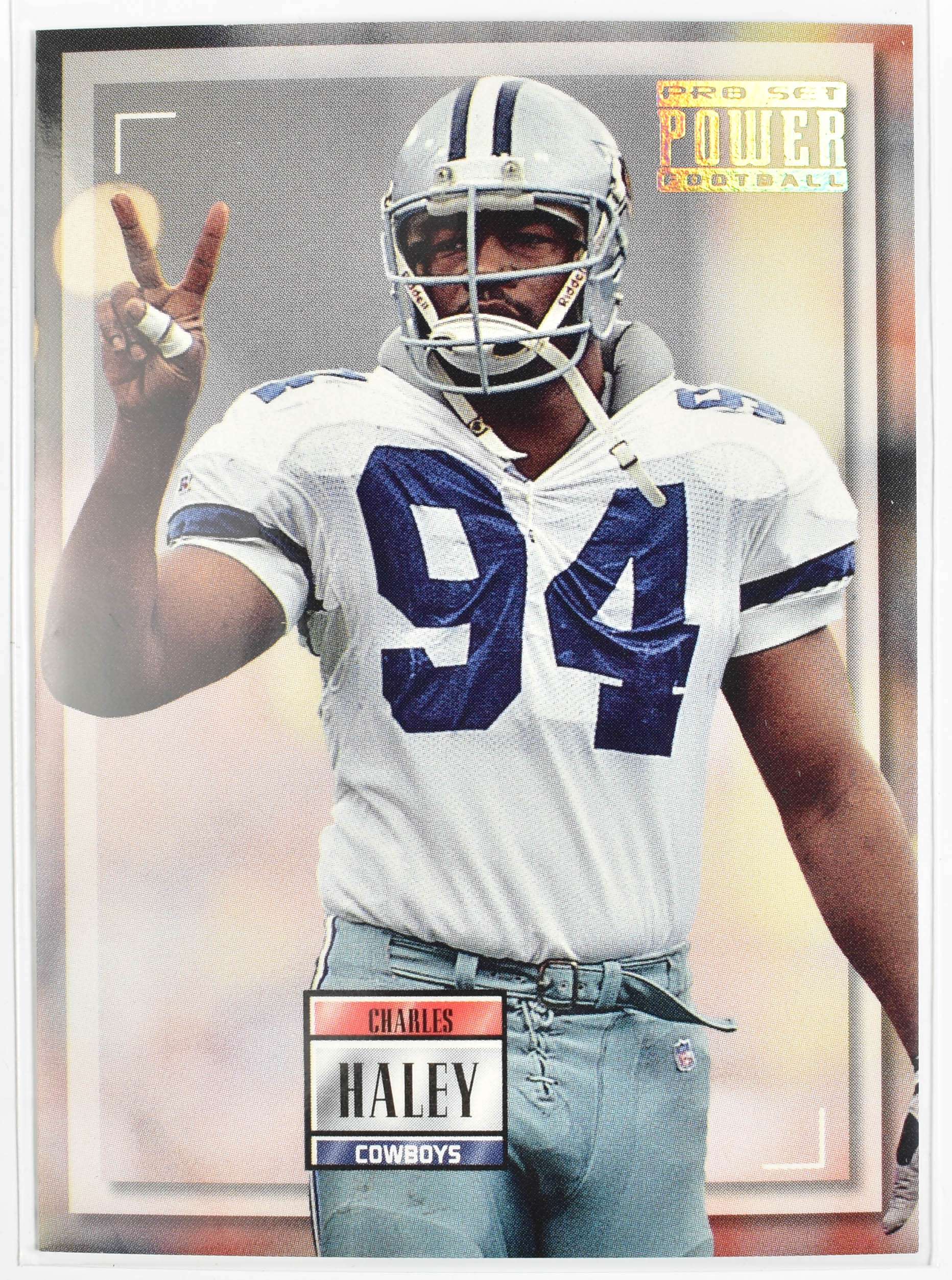 Charles Haley 194 Pro Set Power 1993 Dallas Cowboys Football Card