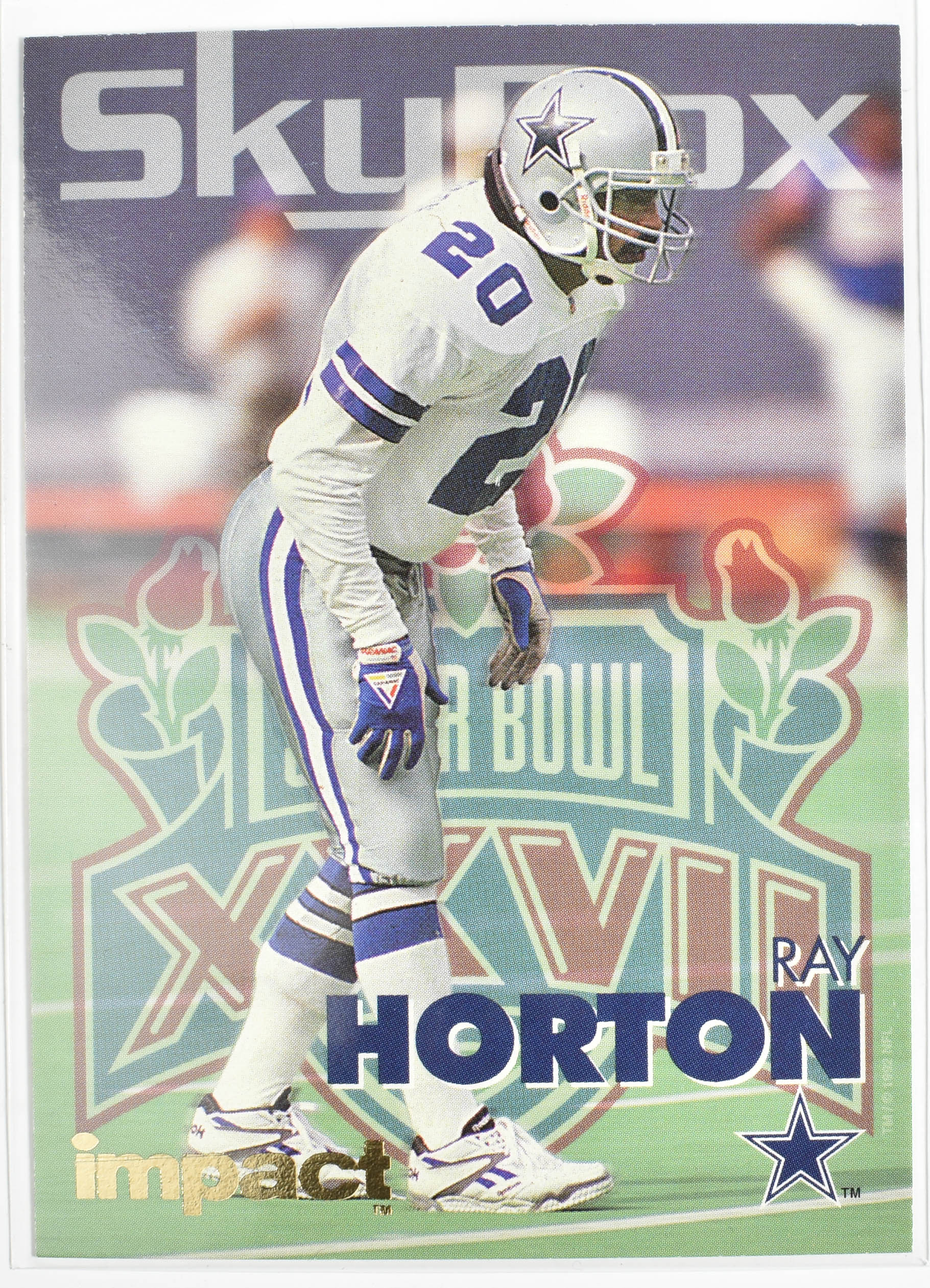 Ray Horton 70 Skybox 1993 Dallas Cowboys