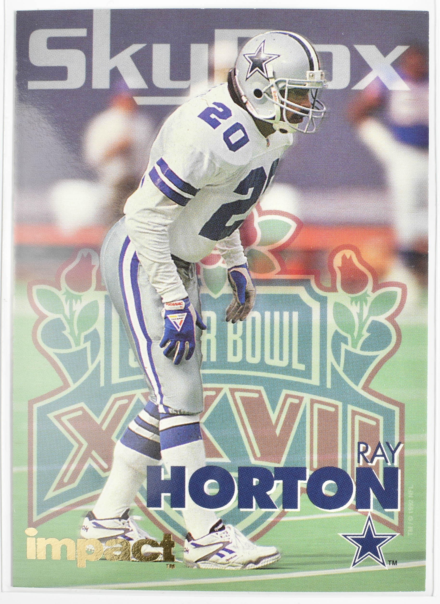 Ray Horton 70 Skybox 1993 Dallas Cowboys Football Card