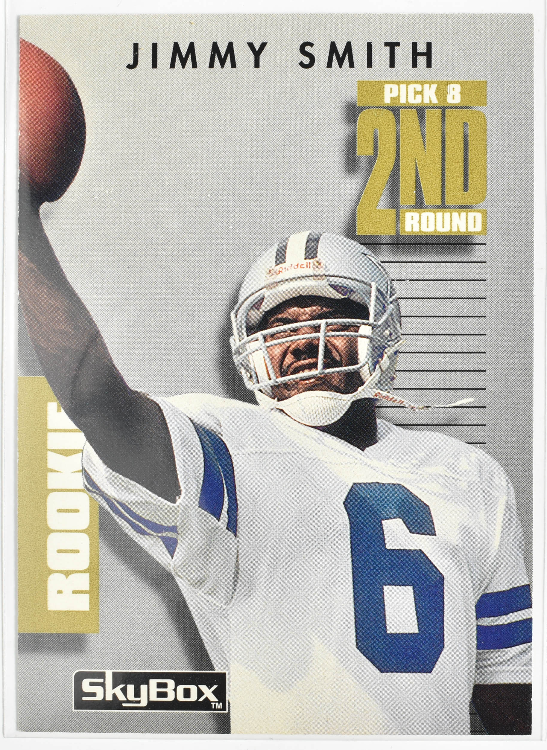 Jimmy Smith 264 Skybox Prime Time 1992 Dallas Cowboys