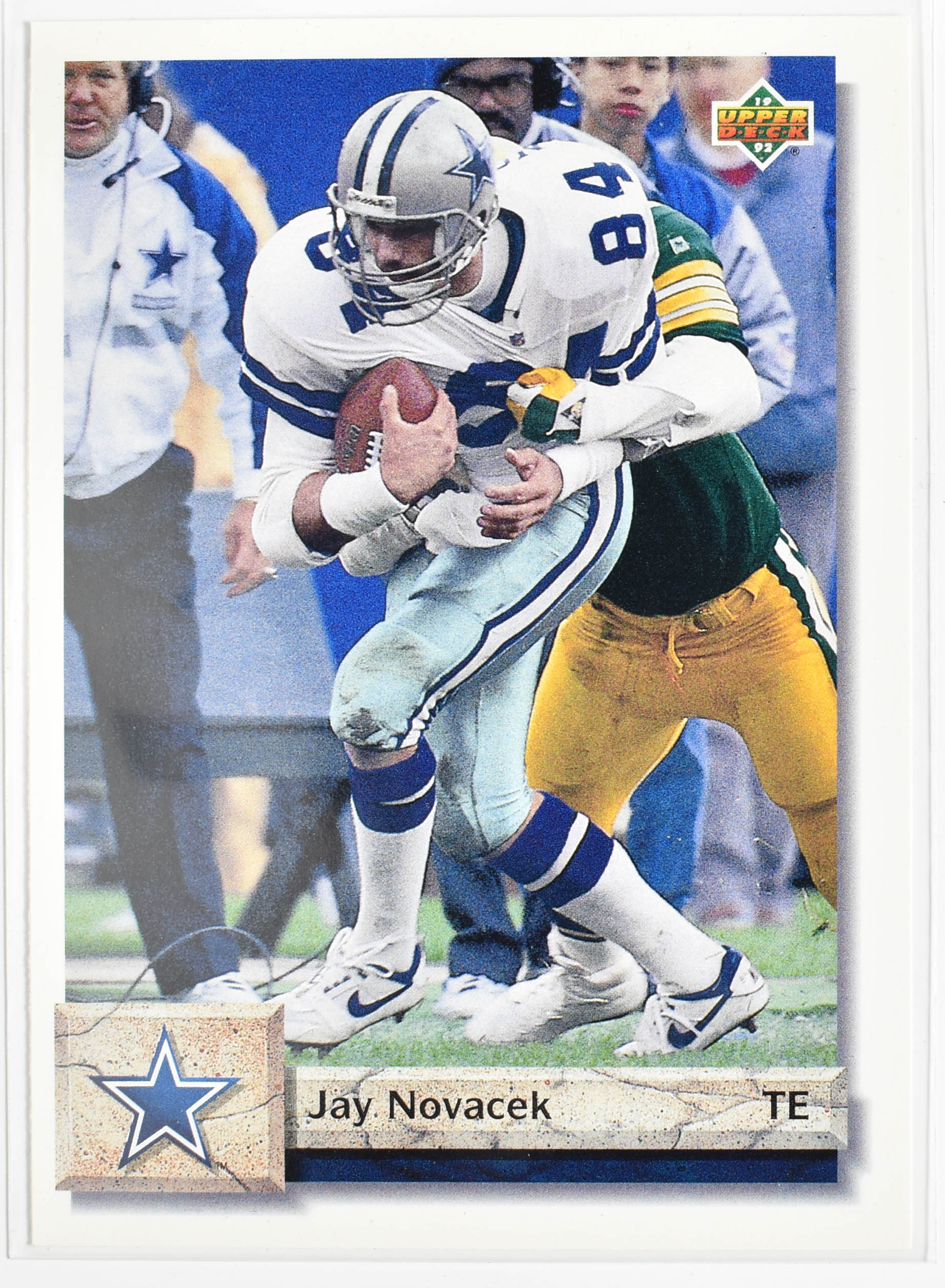Jay Novacek 106 Upper Deck 1992 Dallas Cowboys