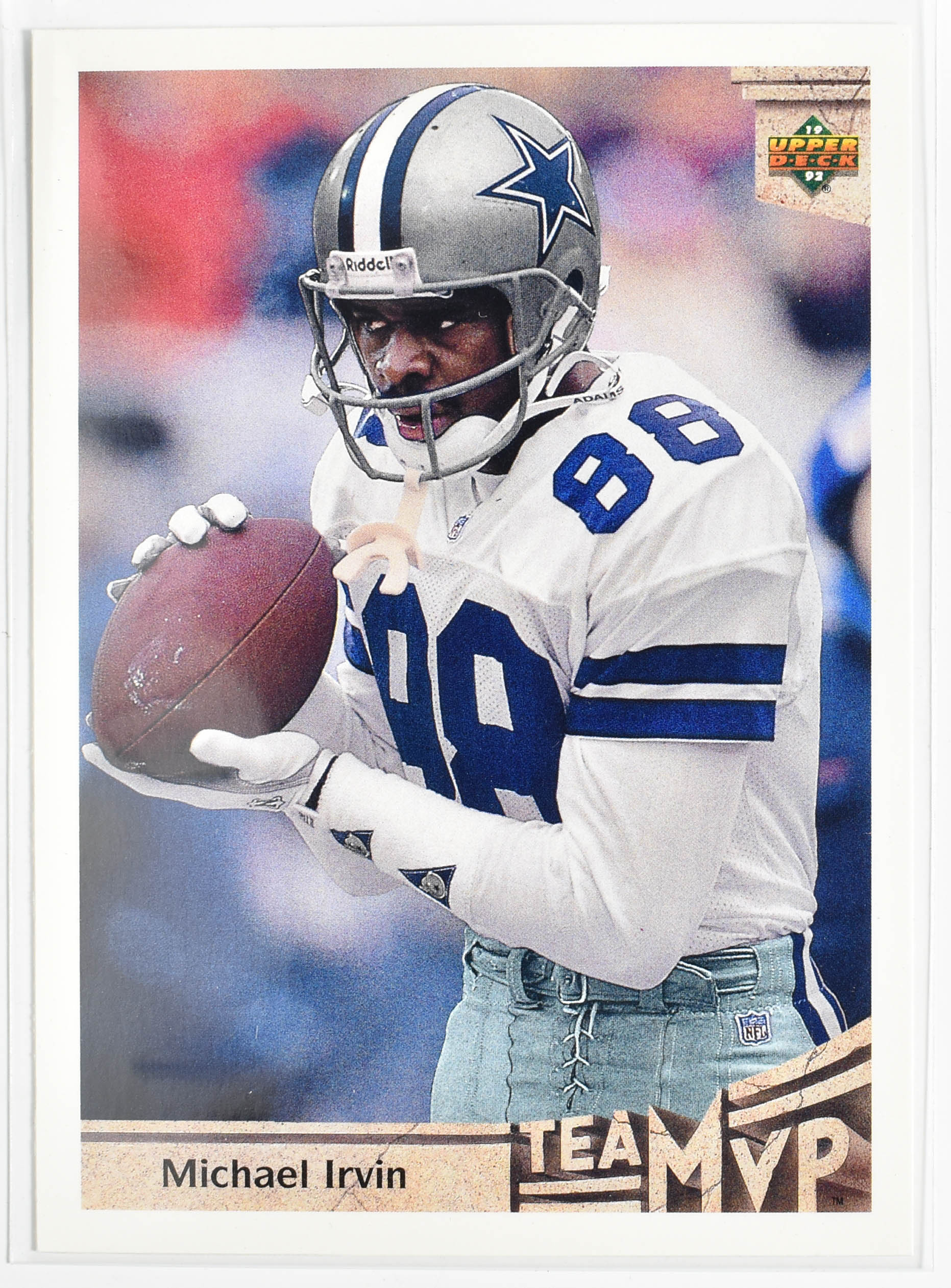 Michael Irvin 361 Upper Deck 1992 Cowboys Football