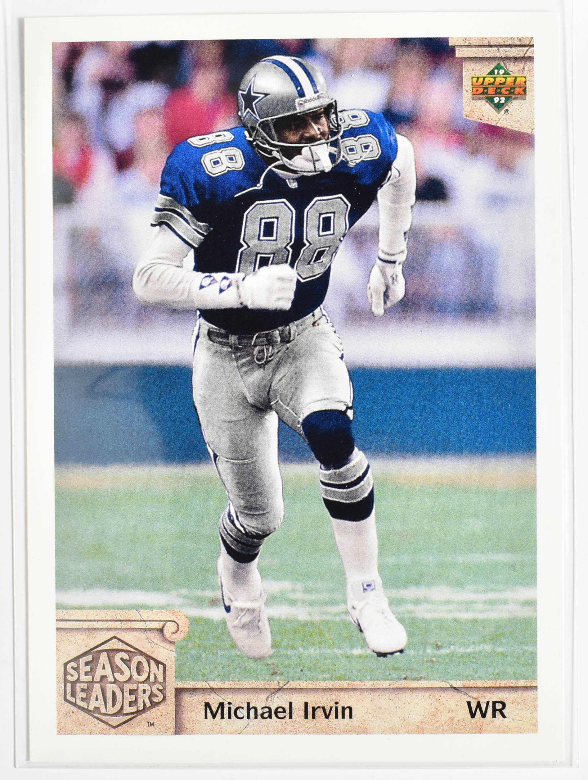 Michael Irvin 303 Upper Deck 1992 Cowboys Football