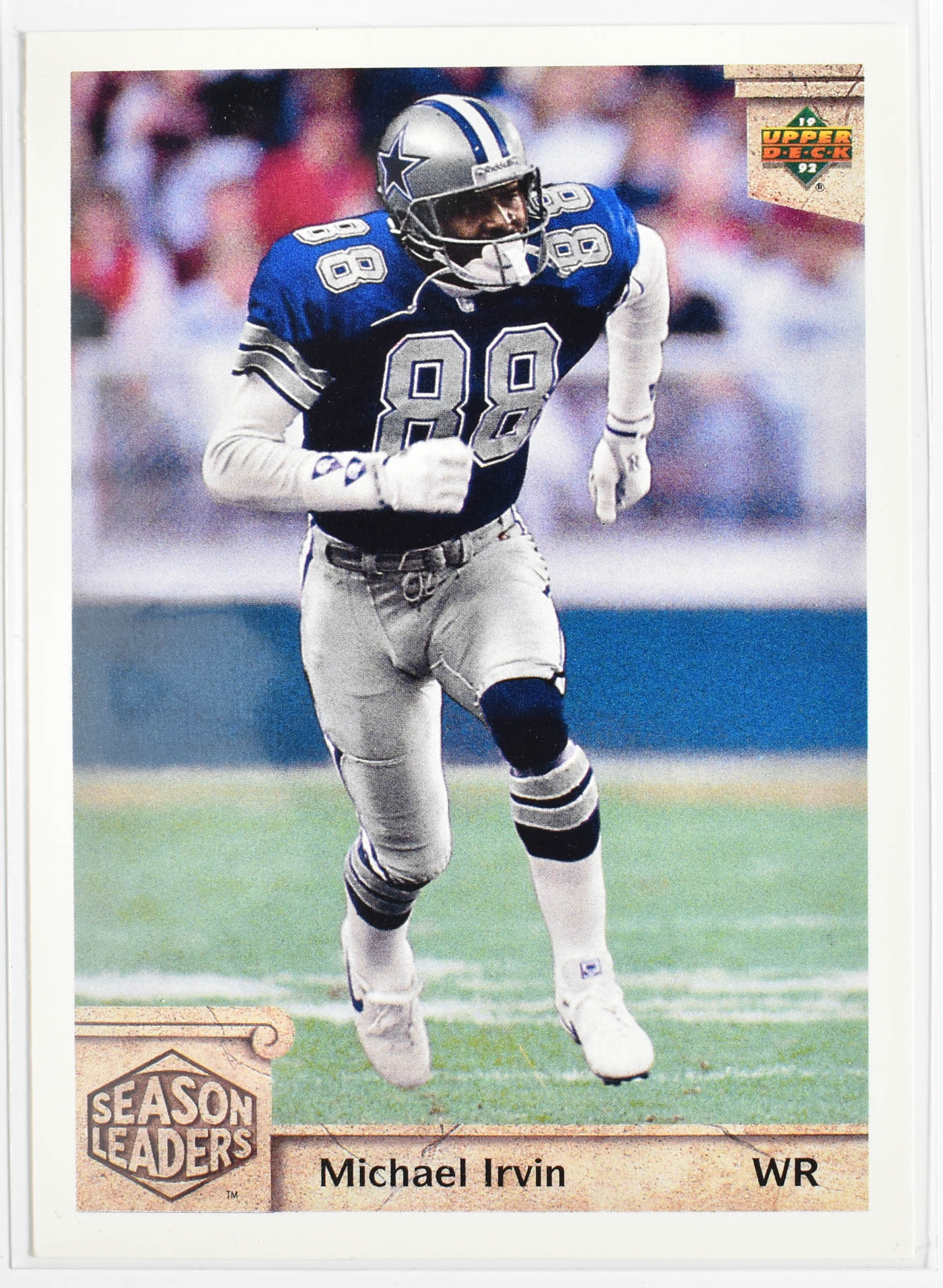Michael Irvin 303 Upper Deck 1992 Dallas Cowboys