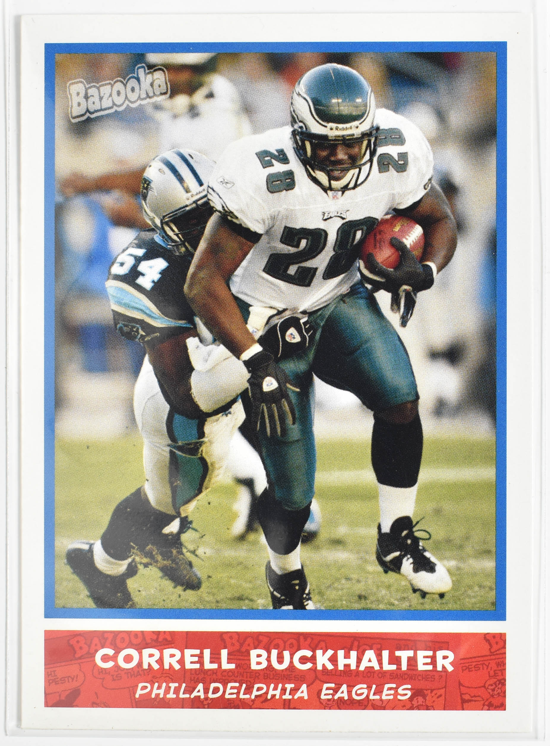 Correll Buckhalter 27 Topps 2004 Eagles Football Card