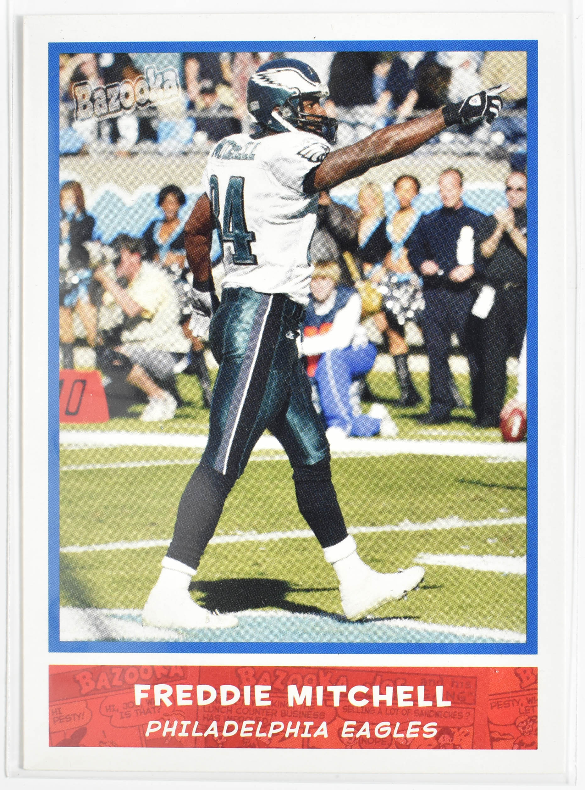 Freddie Mitchell 96 Topps 2004 Eagles Football Card