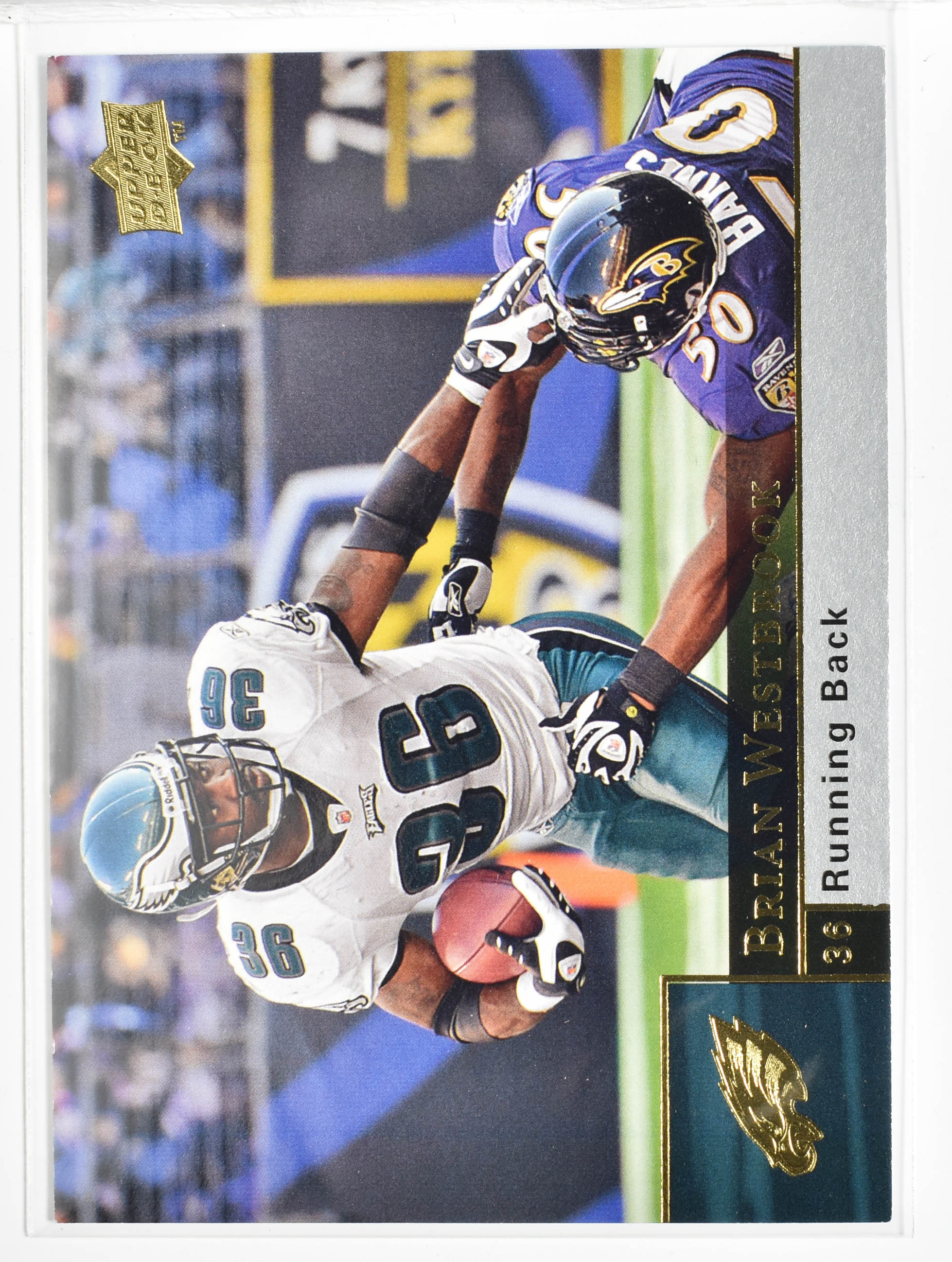 Brian Westbrook 143 Upper Deck 2009 UD Football H94PC Eagles