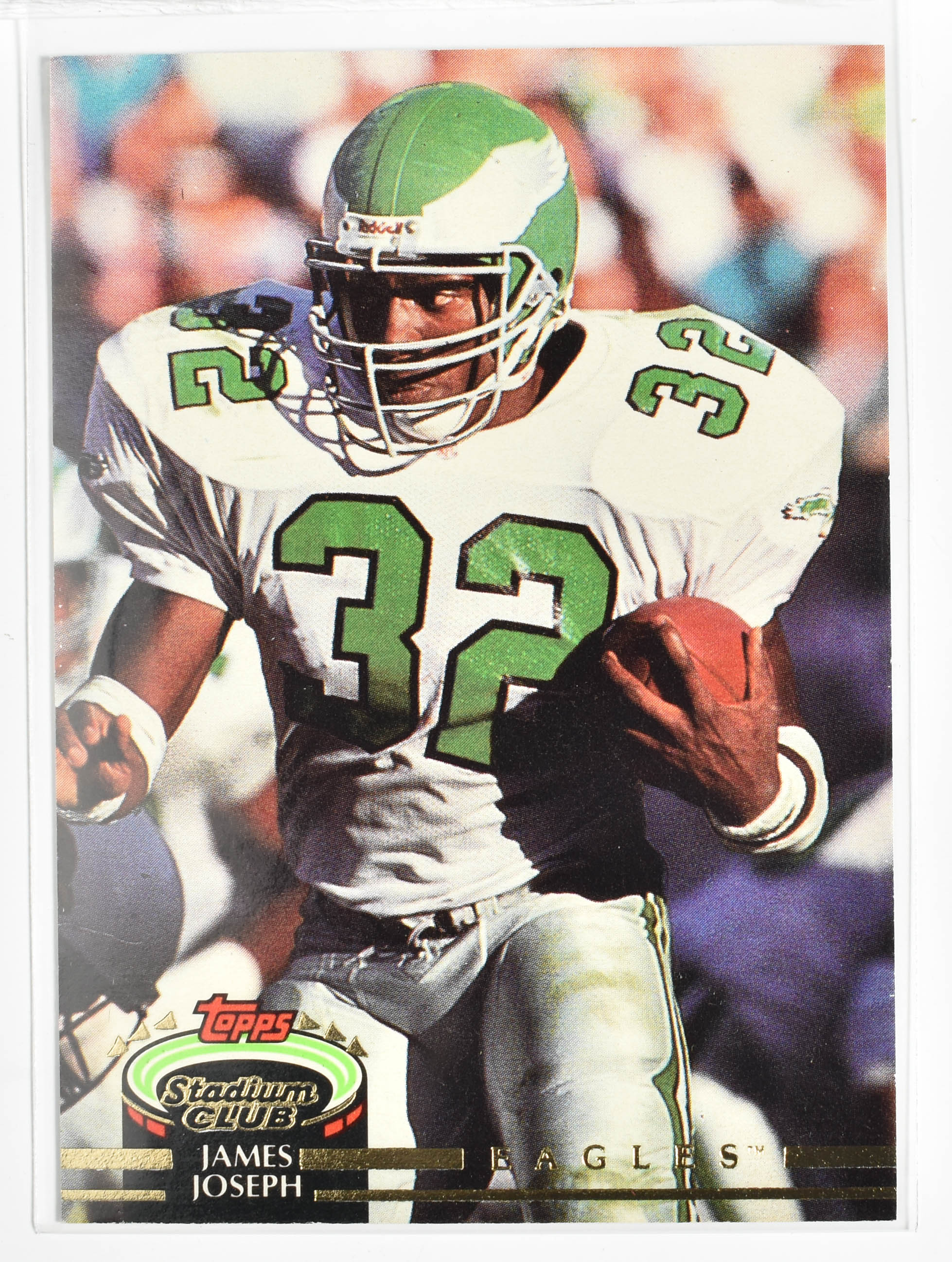 James Joseph 354 Topps Stadium Club 1992 Eagles Football