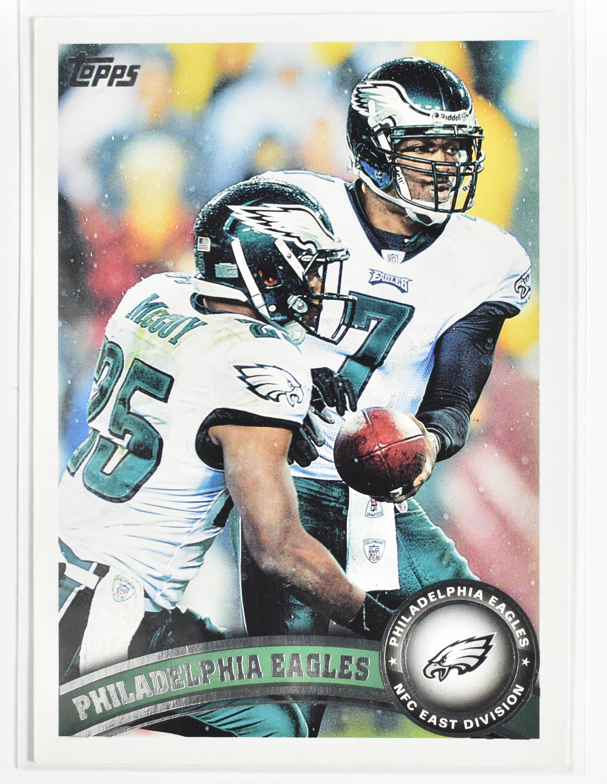 Philadelphia Eagles 42 Team Leaders 2011 Topps Eagles Football Card