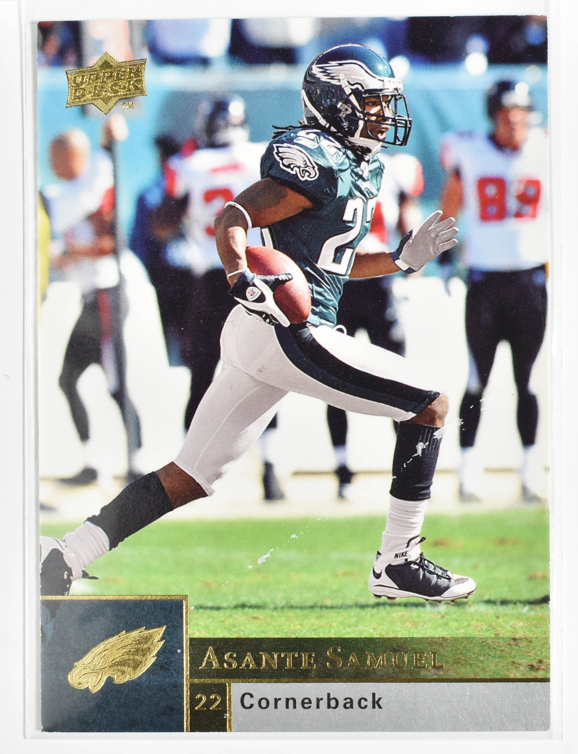 Asante Samuel 147 Upper Deck 2009 UD Football 5KNPT Eagles Football