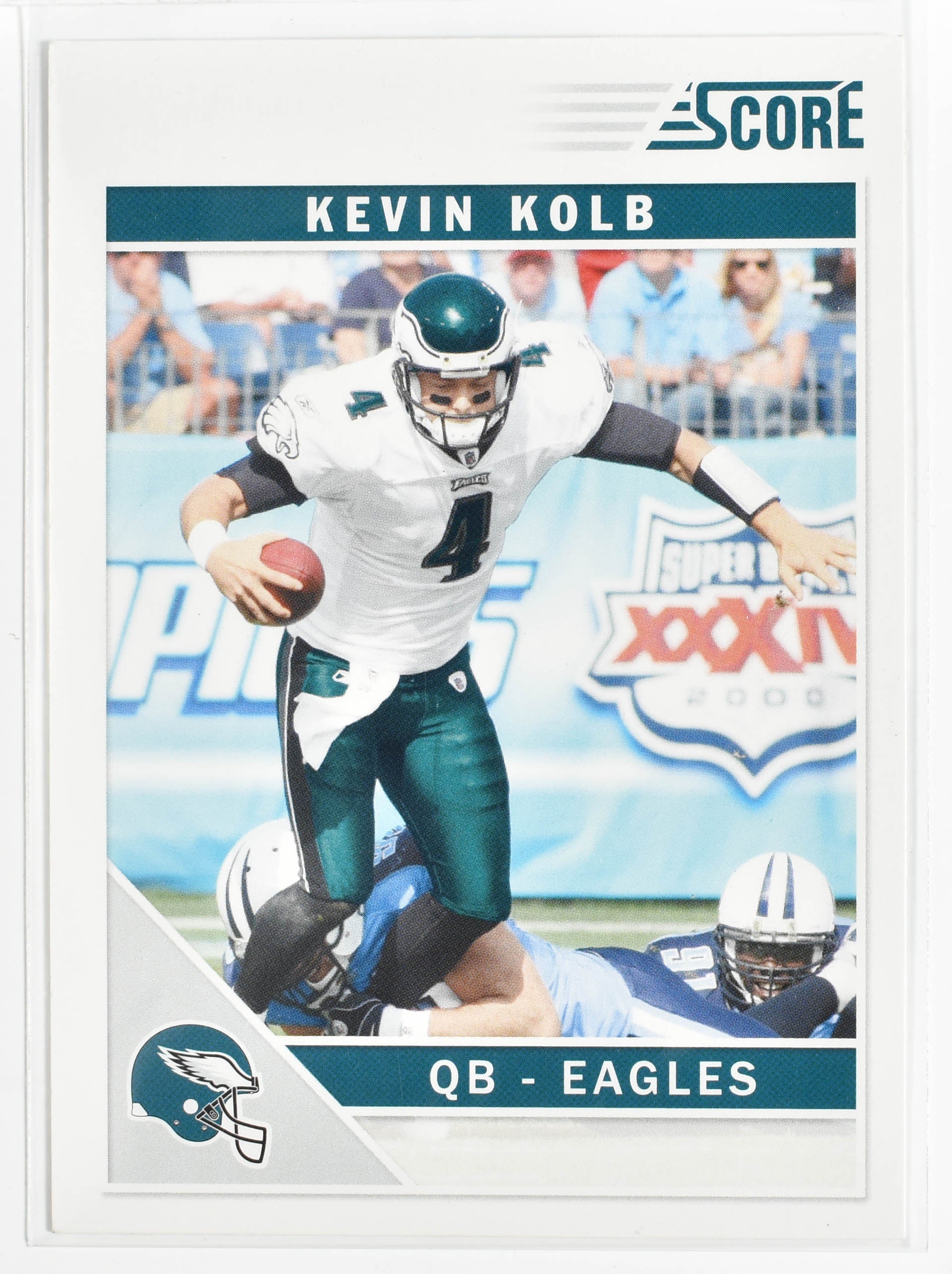 Kevin Kolb 222 Score Panini 2011 Eagles Football Card